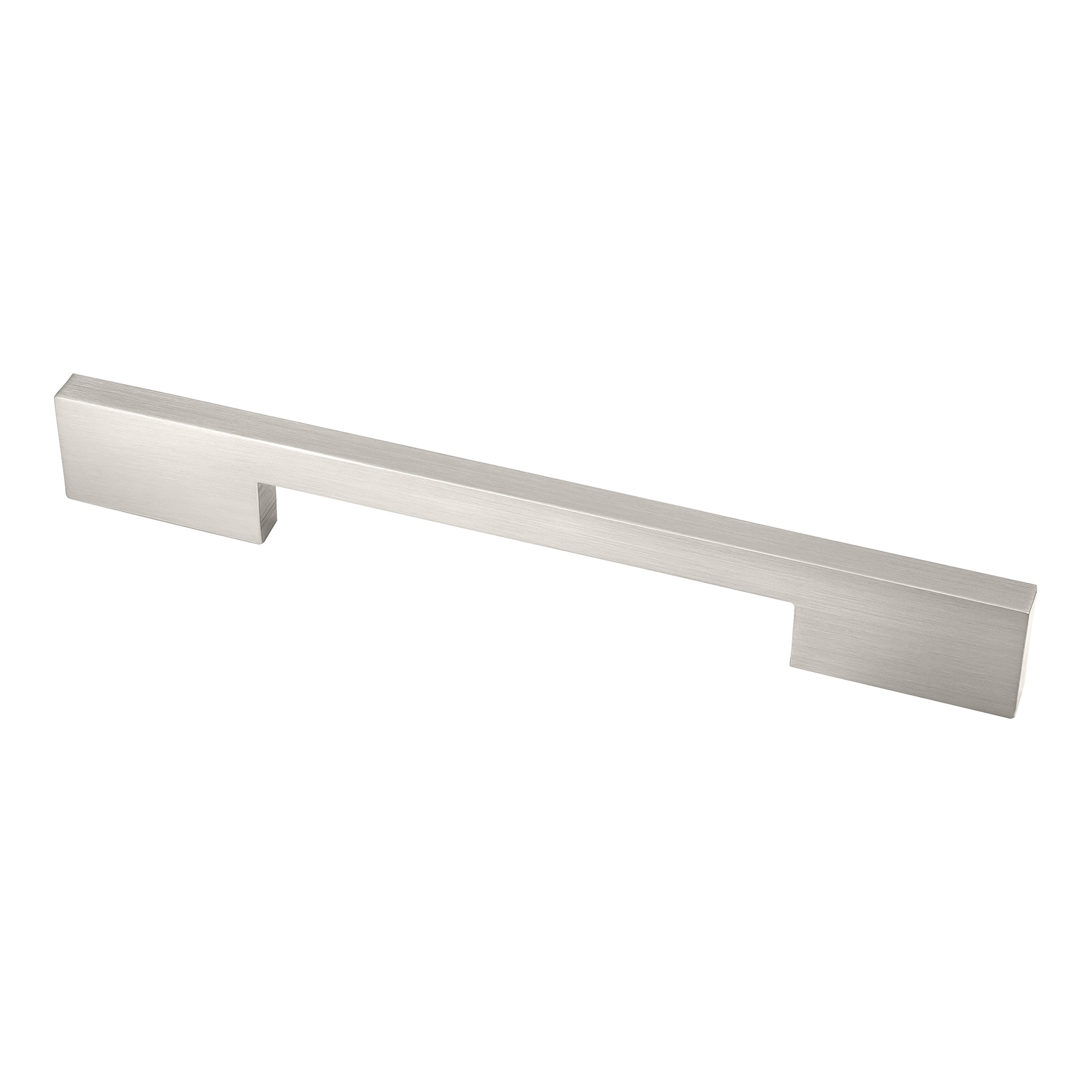 Milano Contemporary Pull, 192mm, Brushed Satin Nickel