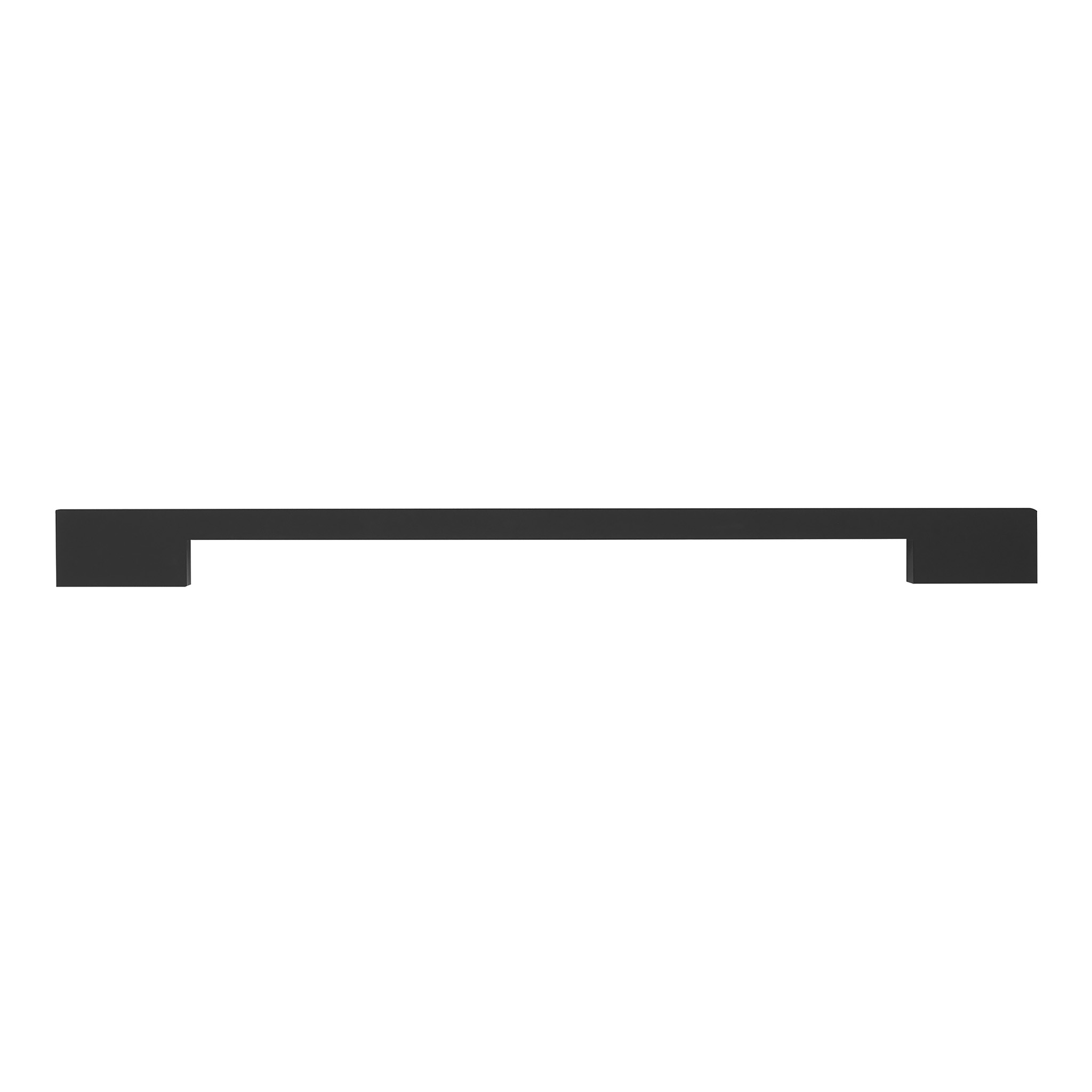 Milano Contemporary Pull, 352mm, Matte Black