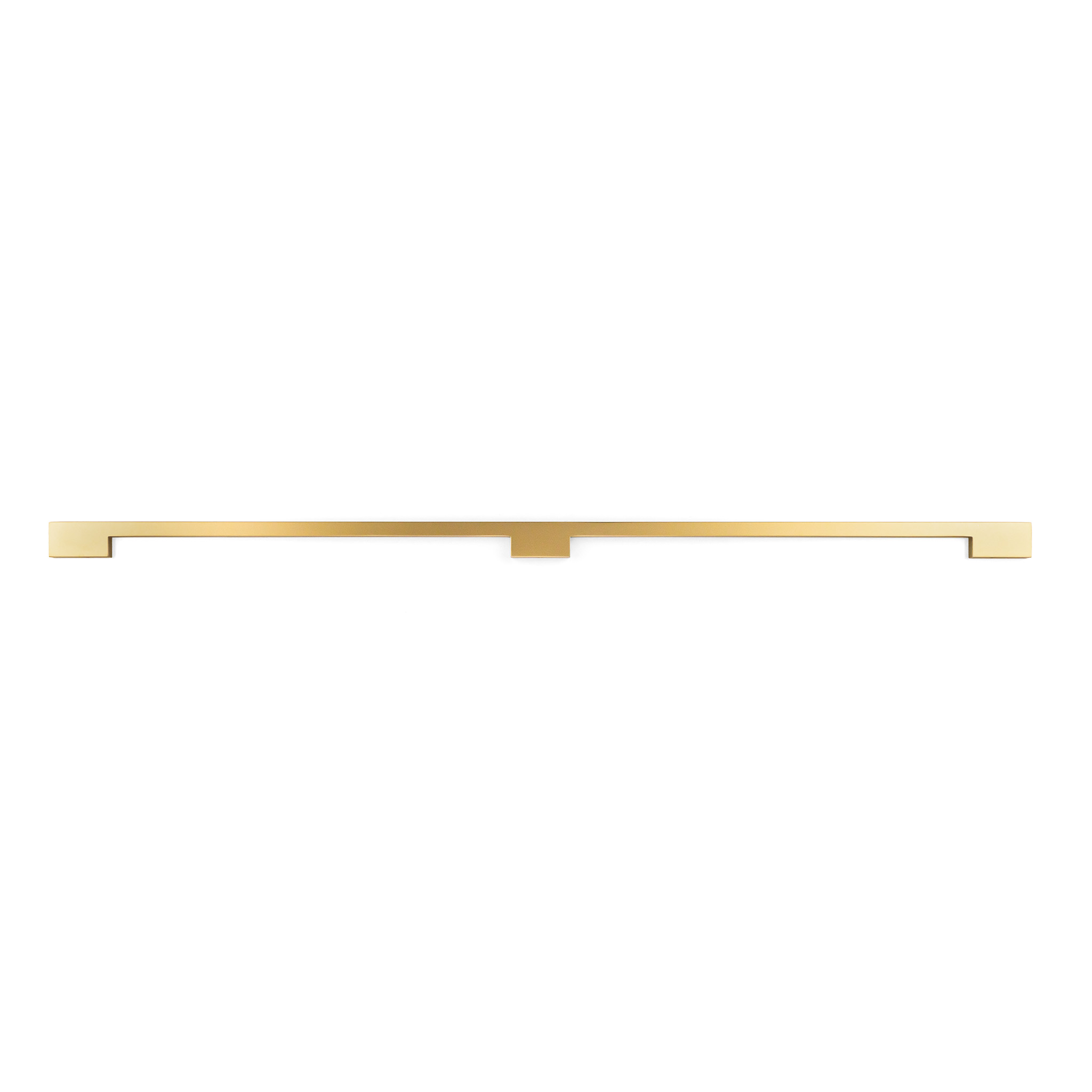 Milano Contemporary Pull, 768mm, Satin Gold