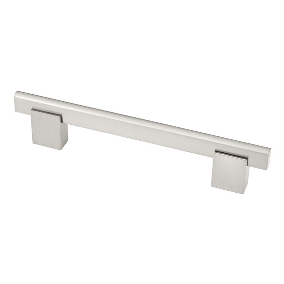 Crenshaw Contemporary Pull, 128mm, Brushed Satin Nickel