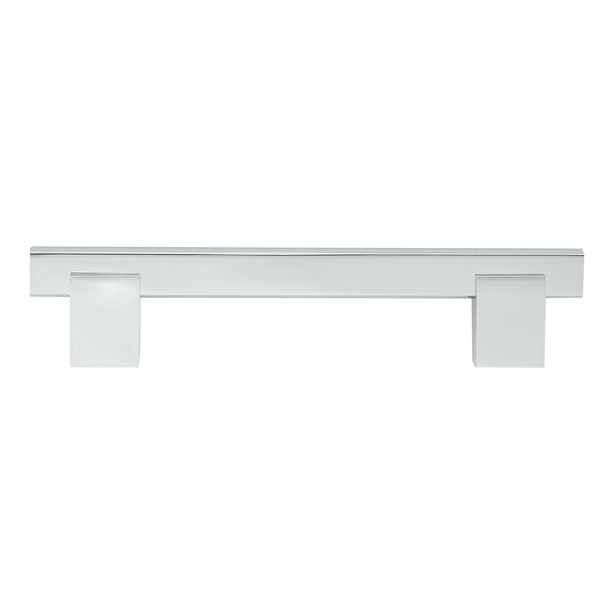 Crenshaw Contemporary Pull, 128mm, Polished Chrome