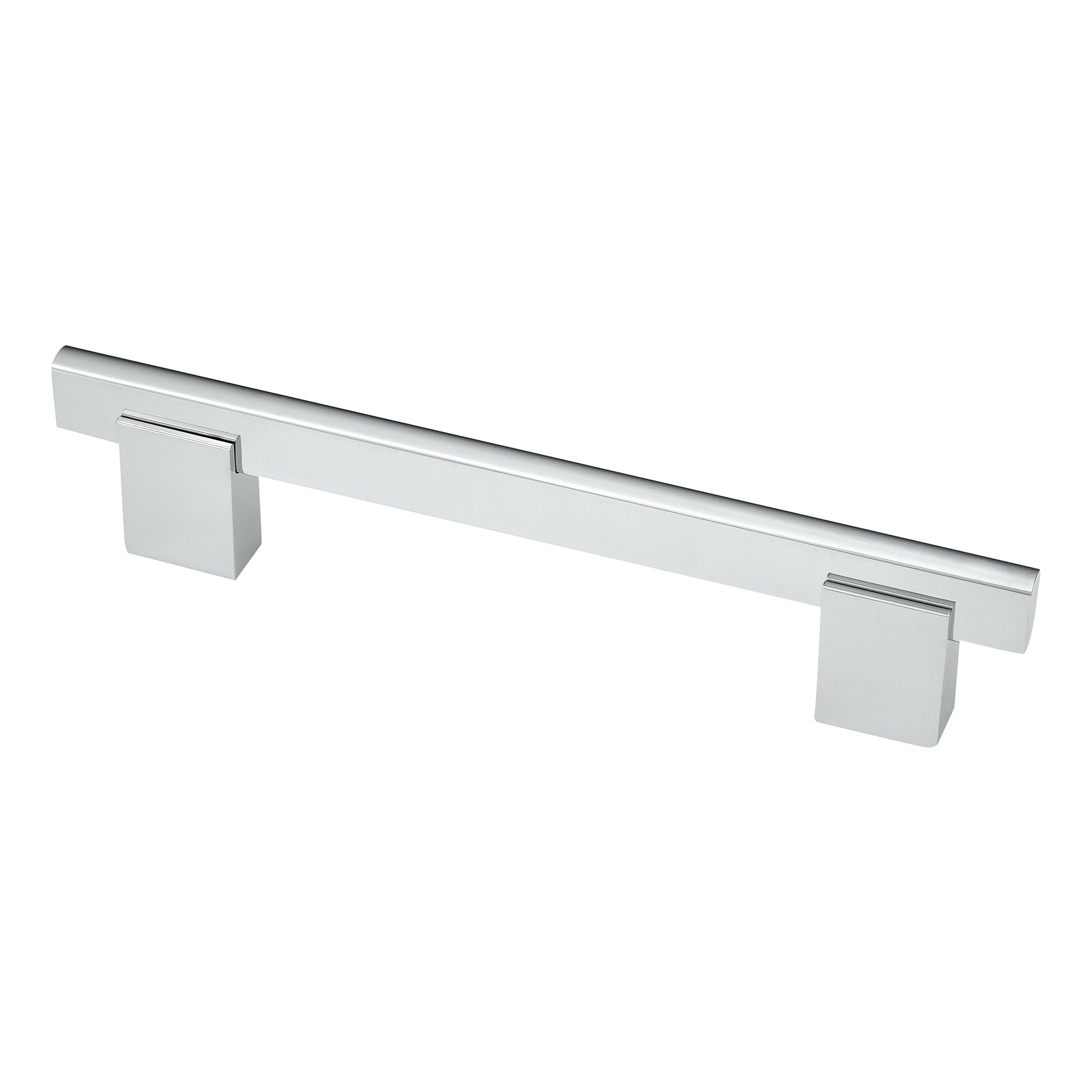 Crenshaw Contemporary Pull, 128mm, Polished Chrome