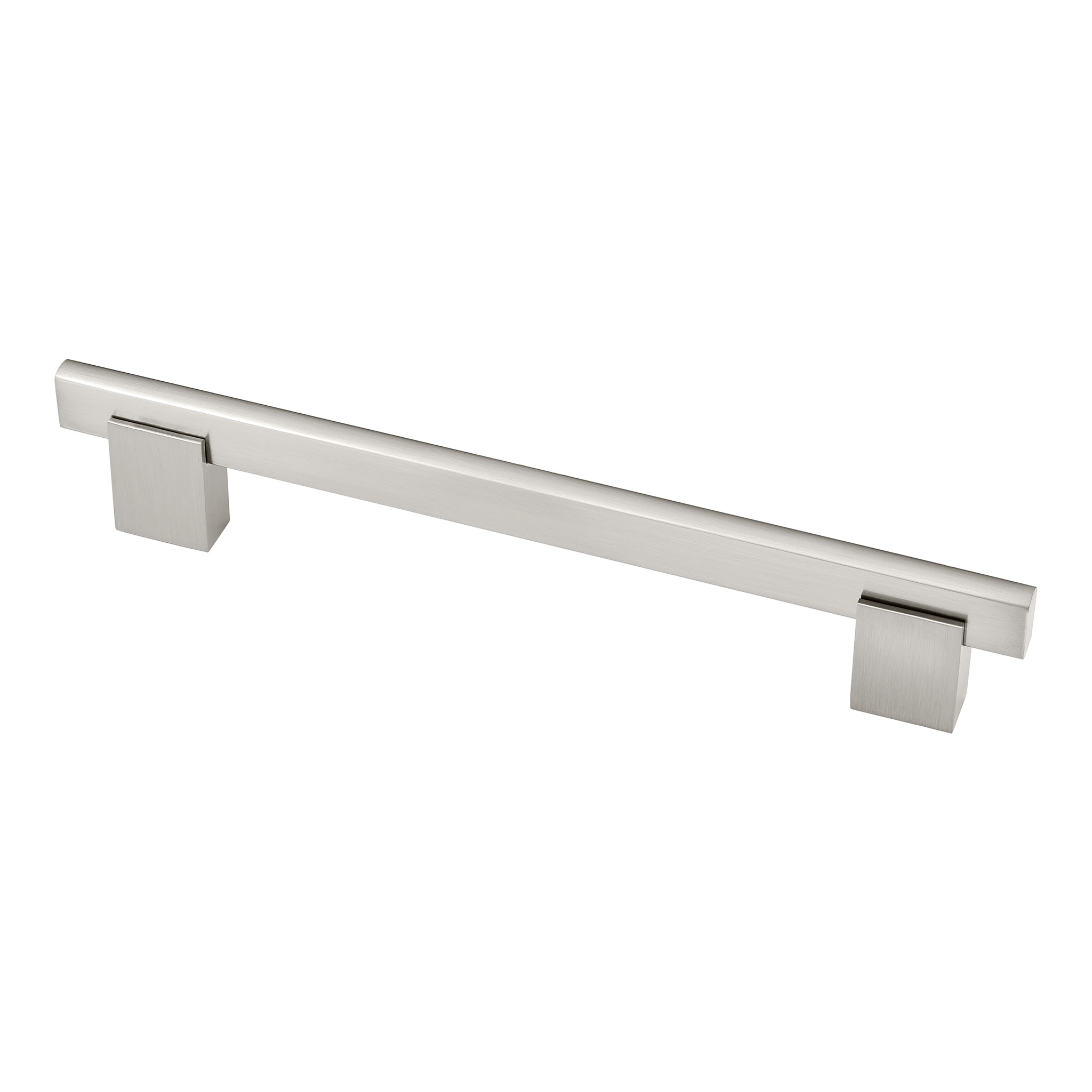 Crenshaw Contemporary Pull, 160mm, Brushed Satin Nickel