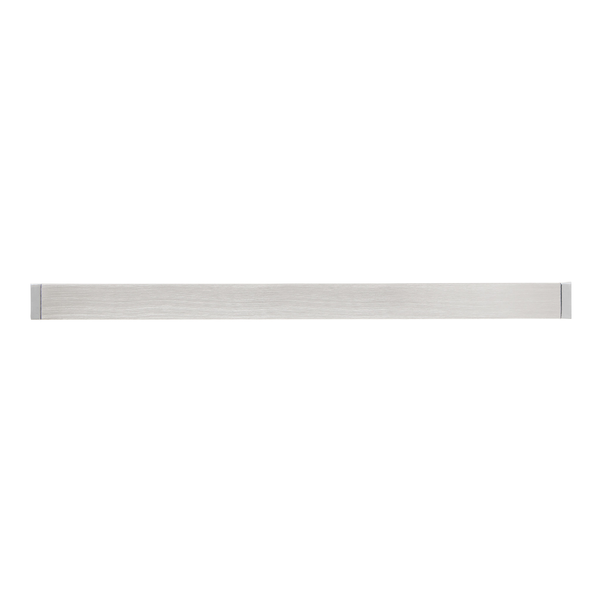 Strathcona Contemporary Pull, 160mm Brushed Satin Nickel / Polished Chrome