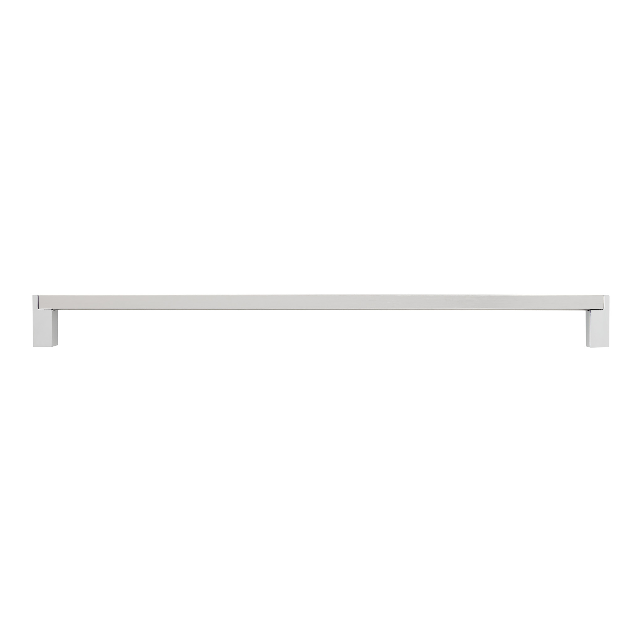 Strathcona Contemporary Pull, 320mm Brushed Satin Nickel / Polished Chrome