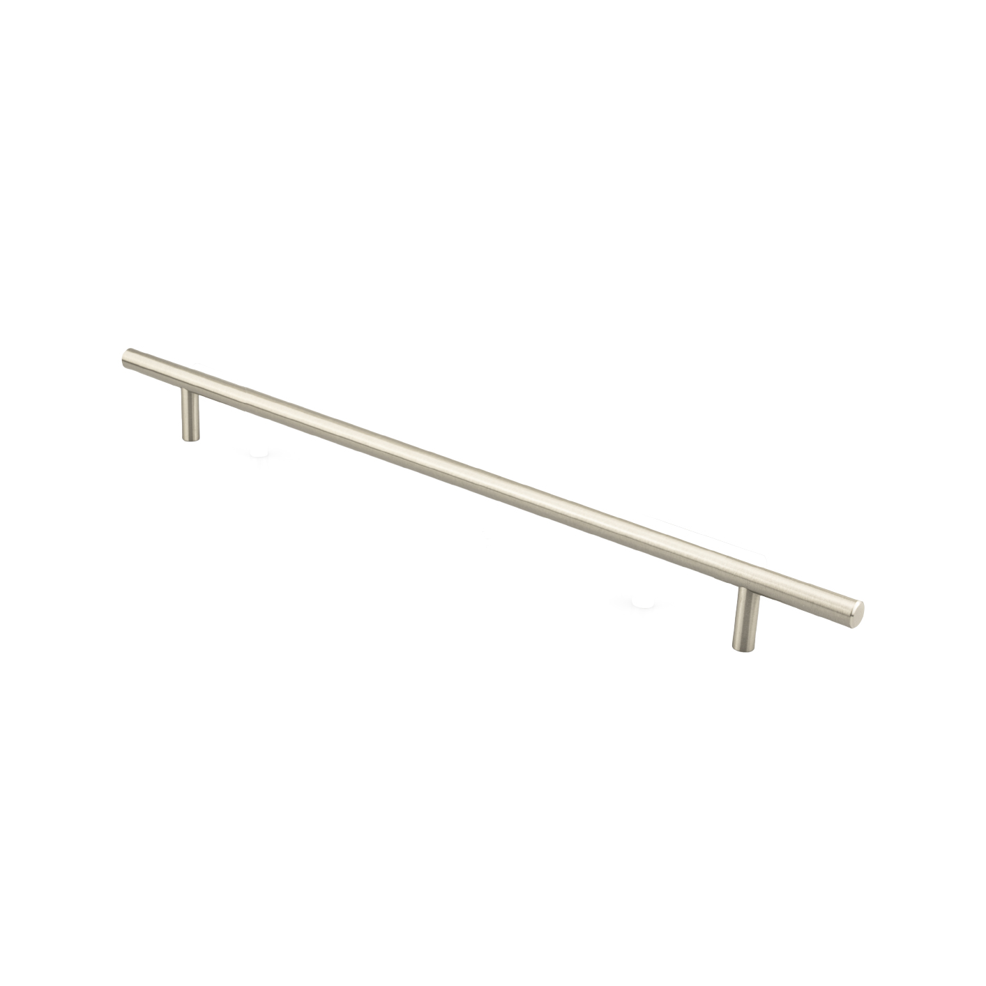 Contemporary Bar Pull, 480mm, Solid Stainless Steel