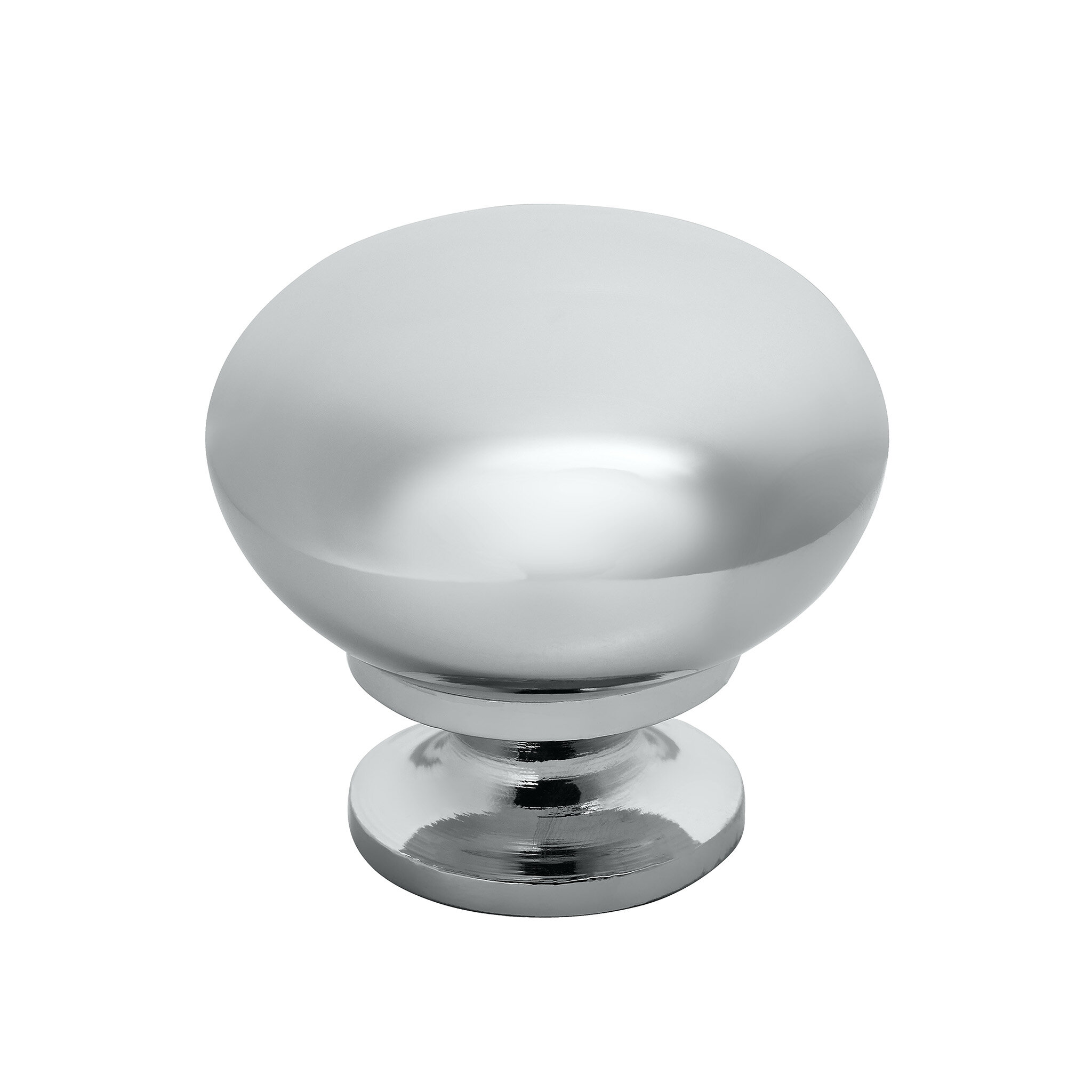 Volta Classic Knob, 32mm, Polished Chrome
