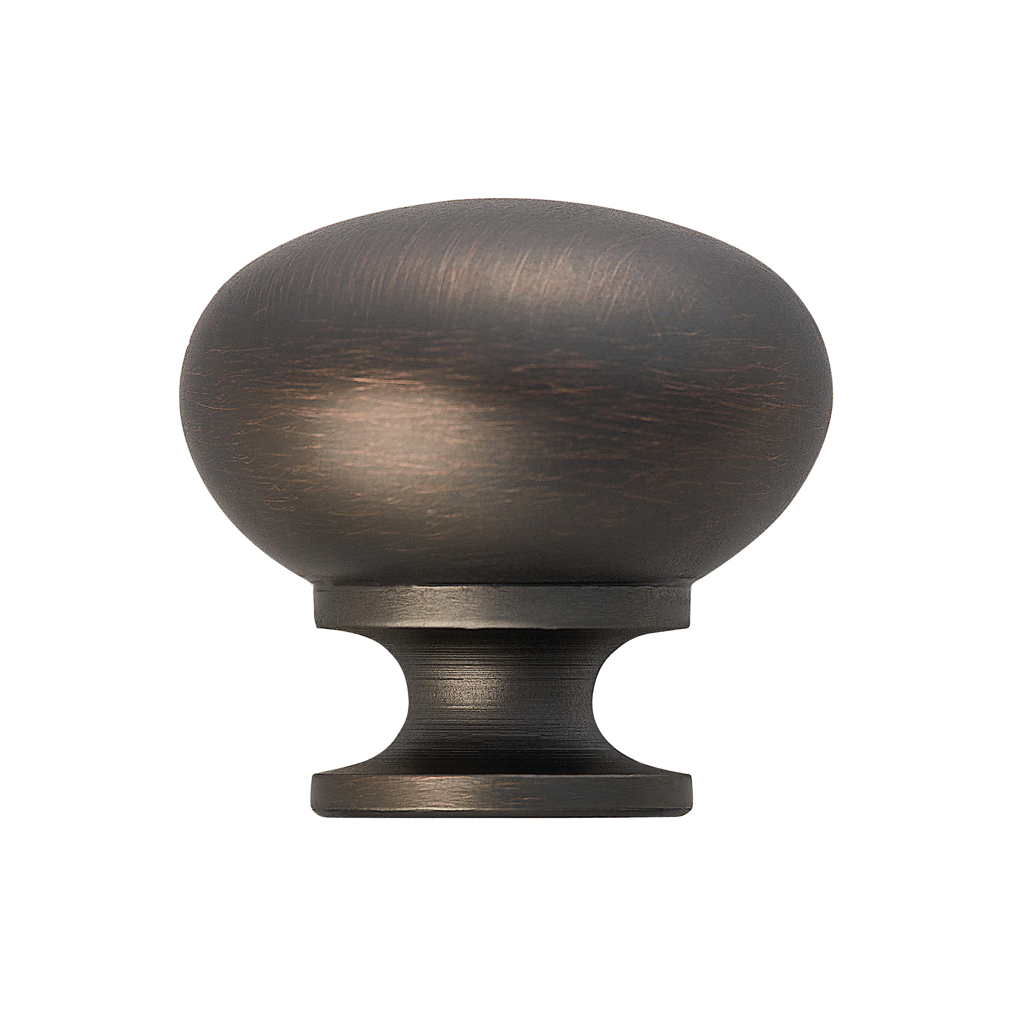 Volta Classic Knob, 32mm, Antique Copper Bronze Highlight