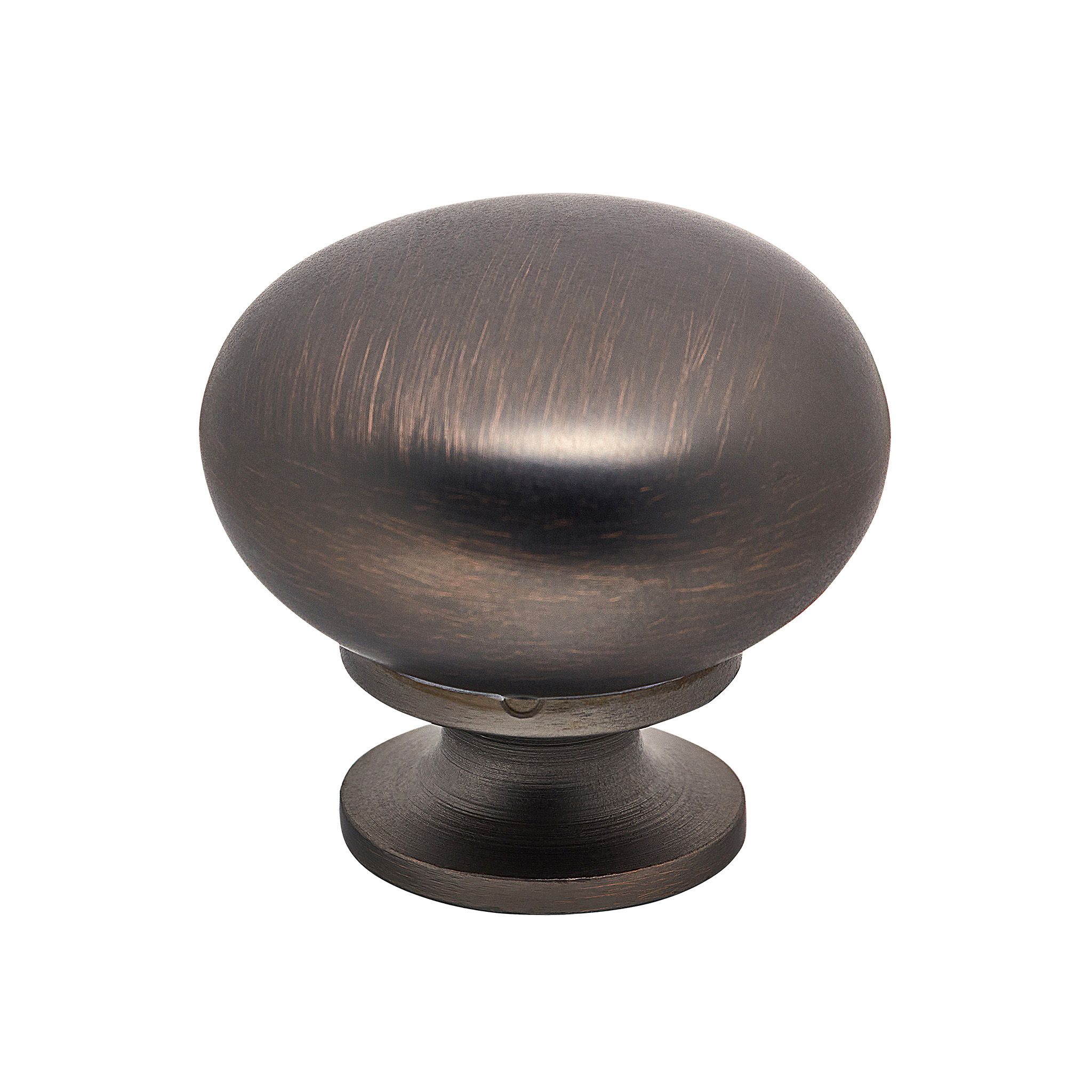 Volta Classic Knob, 32mm, Antique Copper Bronze Highlight