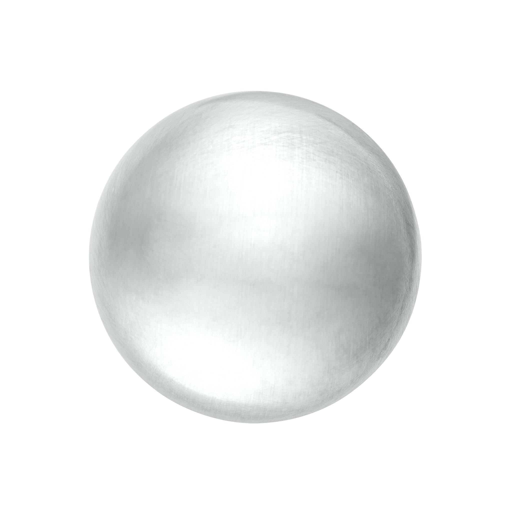 Volta Classic Knob, 32mm, Brushed Chrome