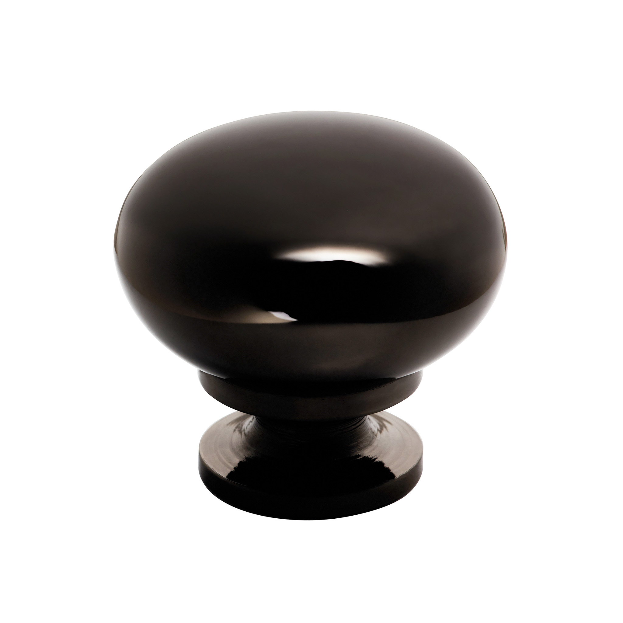 Volta Classic Knob, 32mm, Black Nickel