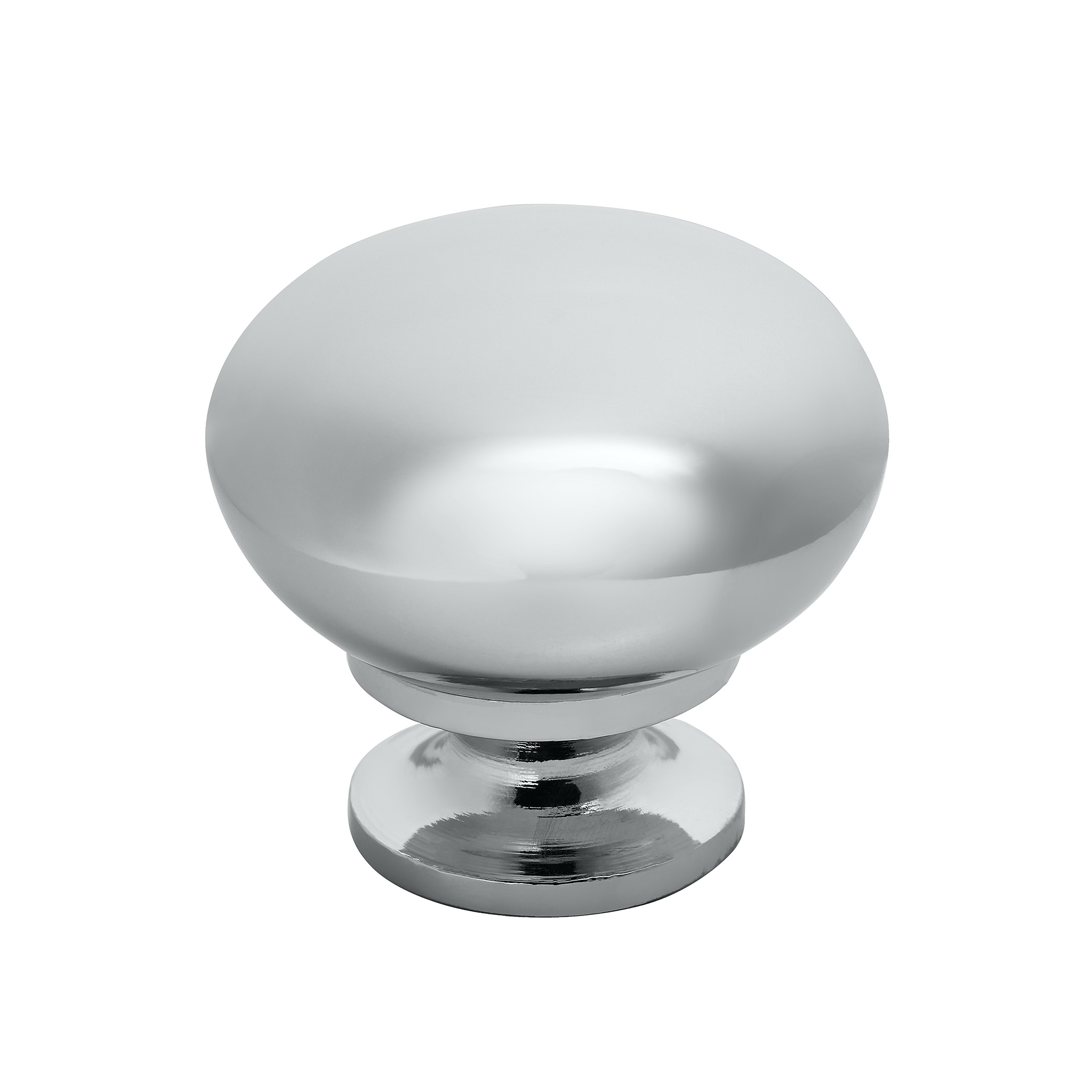 Volta Classic Knob, 32mm, Polished Chrome