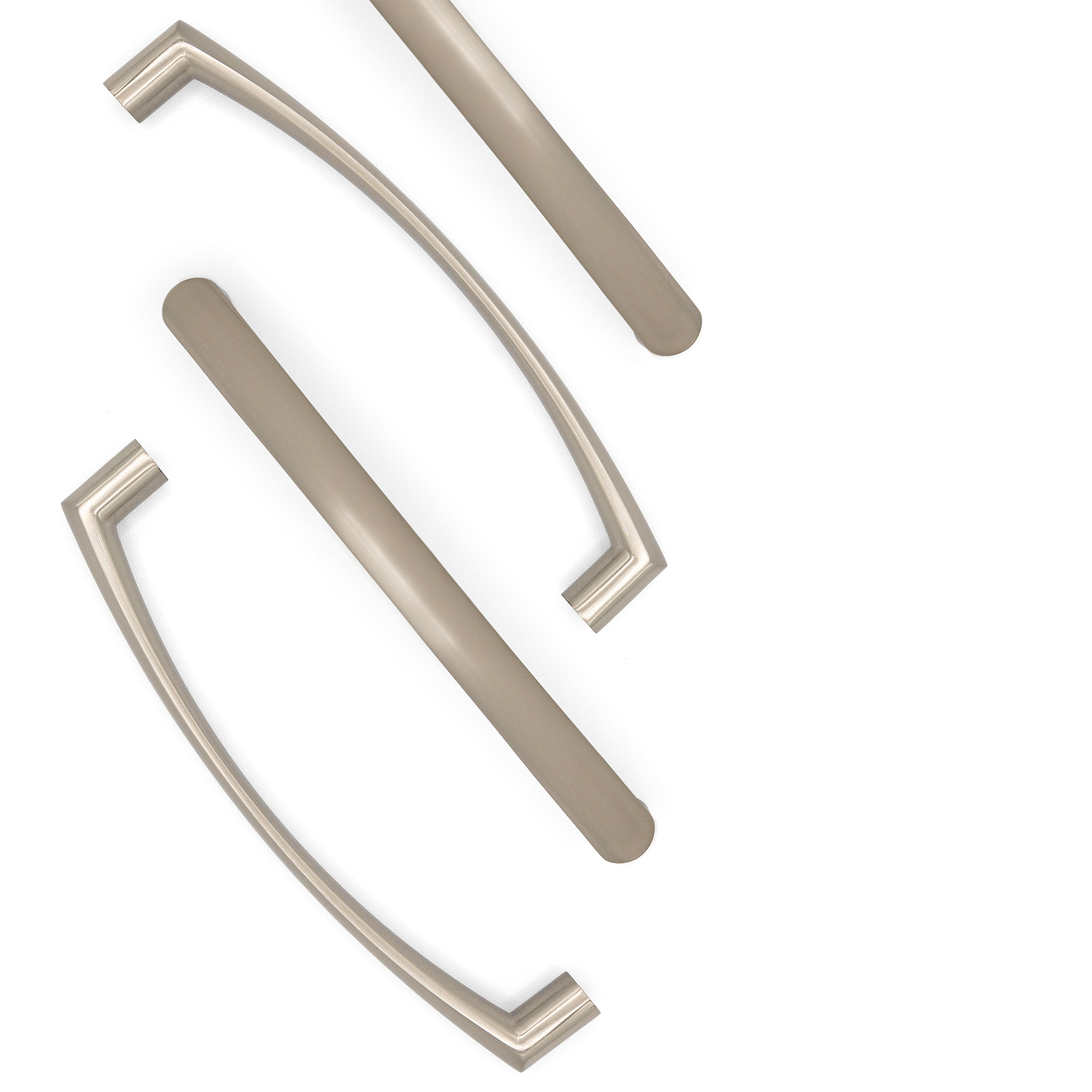 Clifton Classic Pull, 128mm, Brushed Satin Nickel