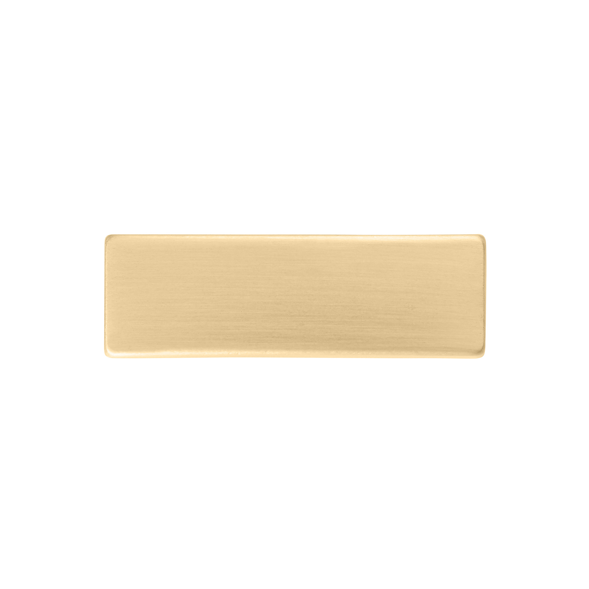 Kemsley Classic T-Knob, 37mm, Brushed Brass