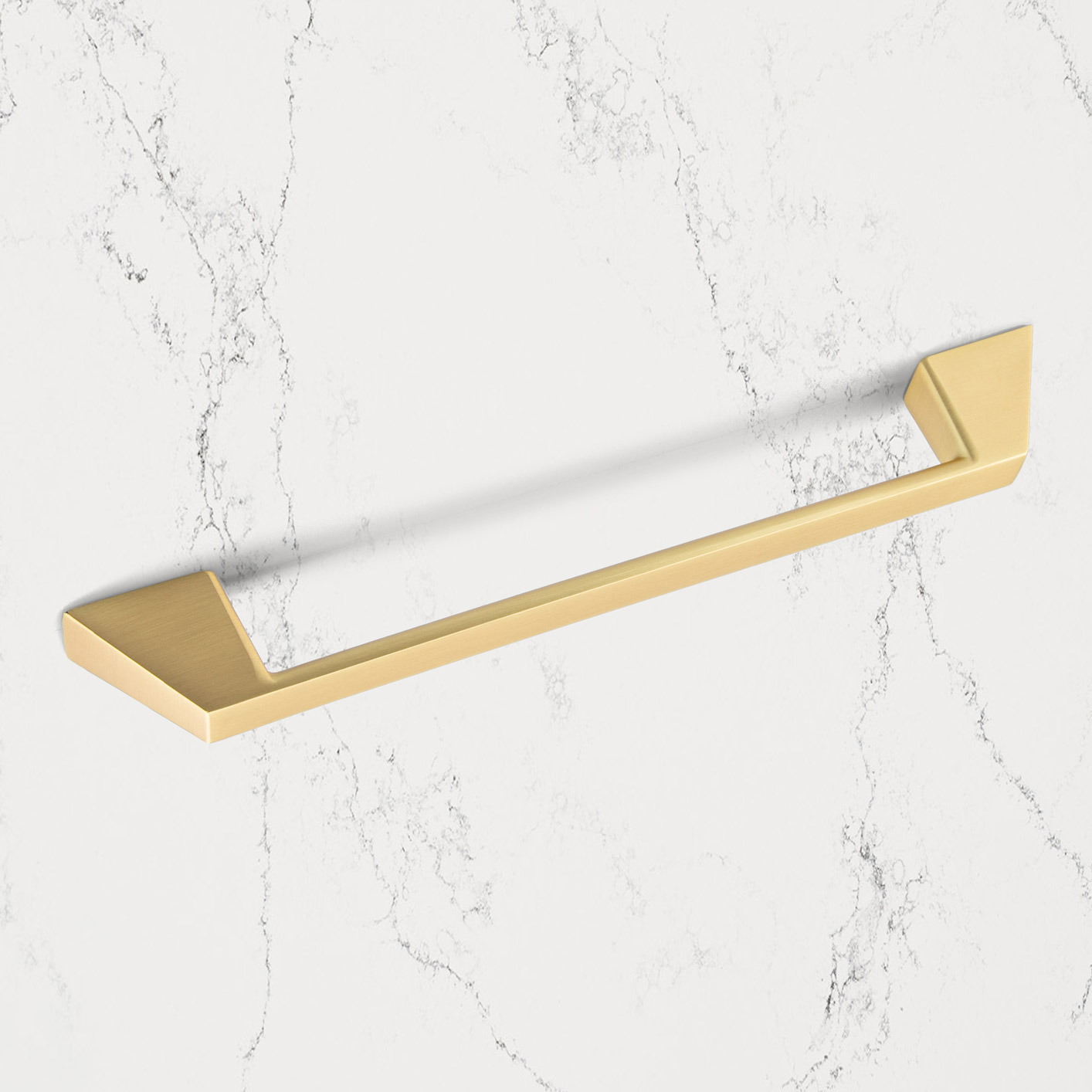 Kanda Contemporary Pull, 160mm, Brushed Brass