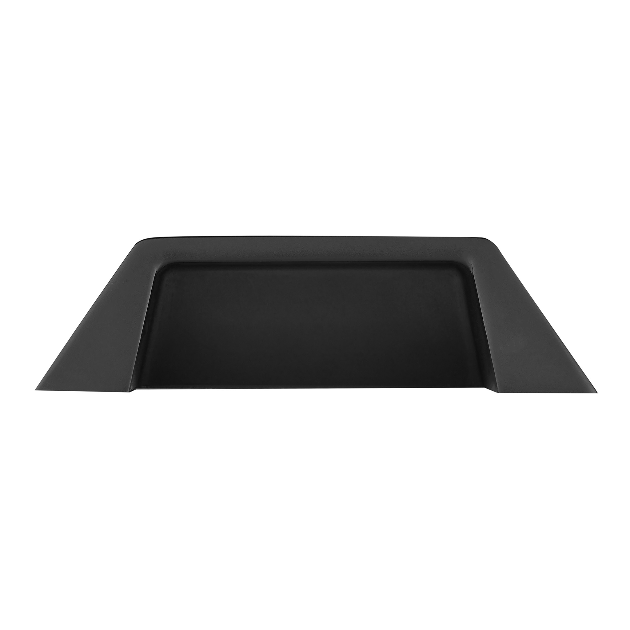 Grotto Classic Square Cup Pull, 64mm, Matte Black