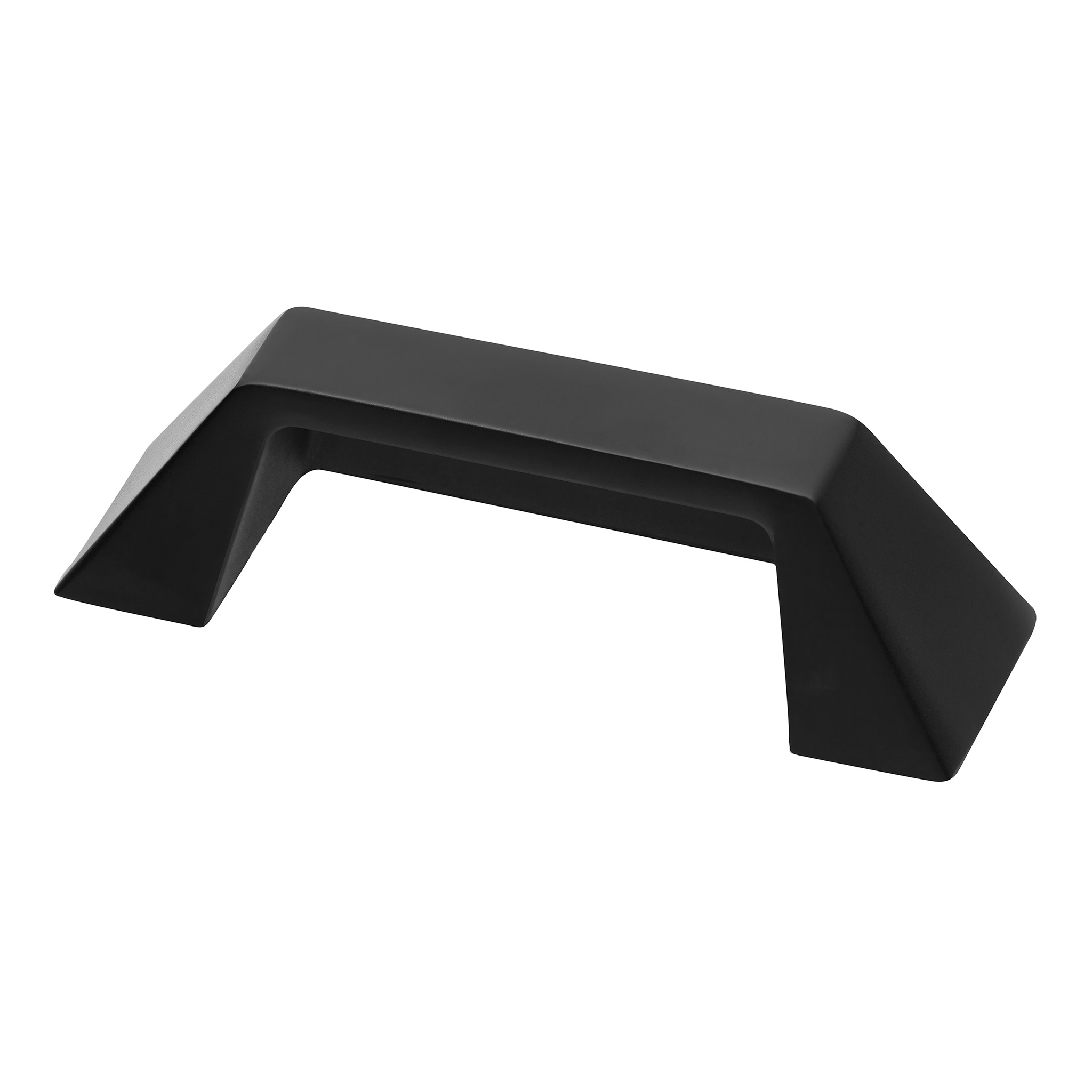 Grotto Classic Square Cup Pull, 64mm, Matte Black