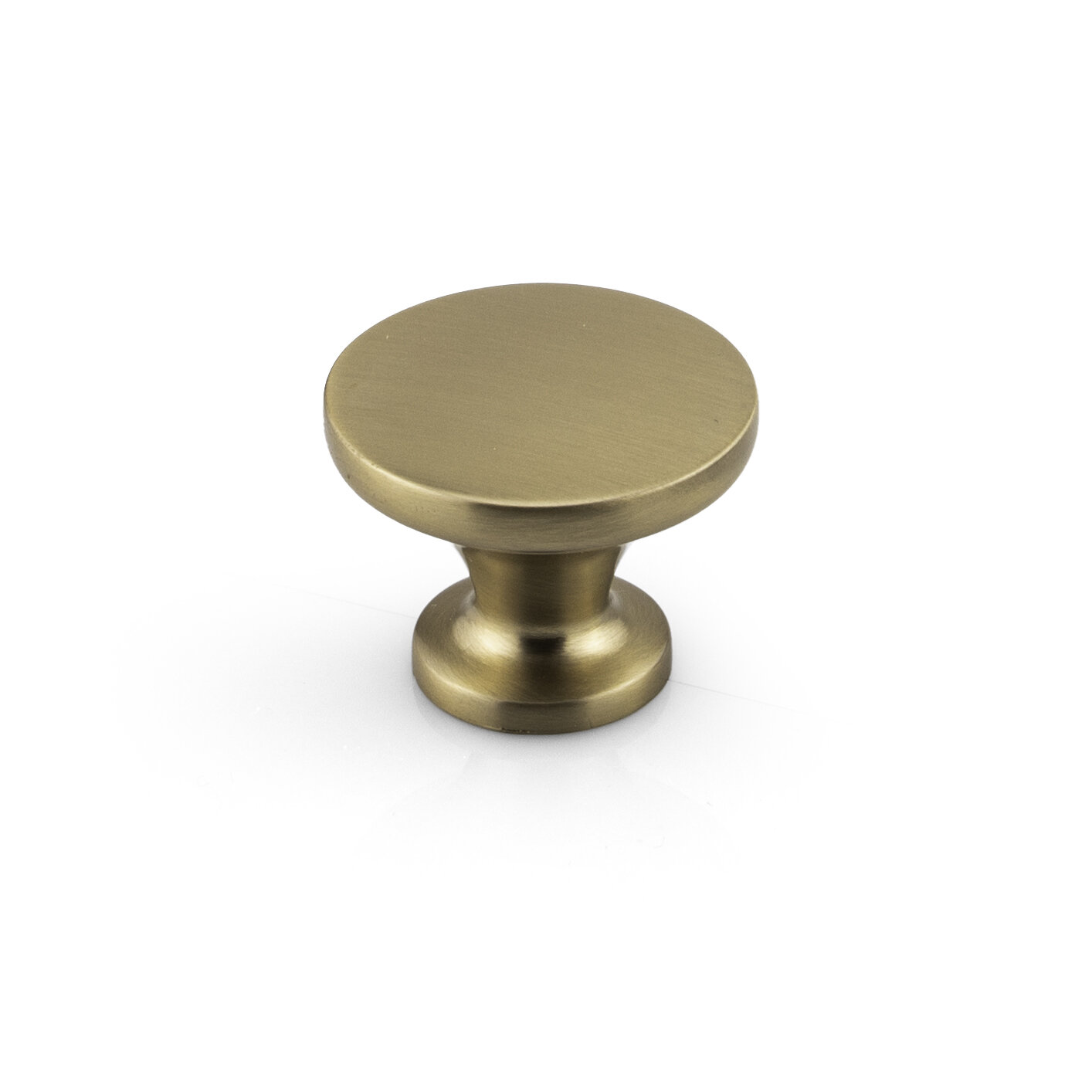 Mesa Contemporary Knob, 37mm, Golden Champagne