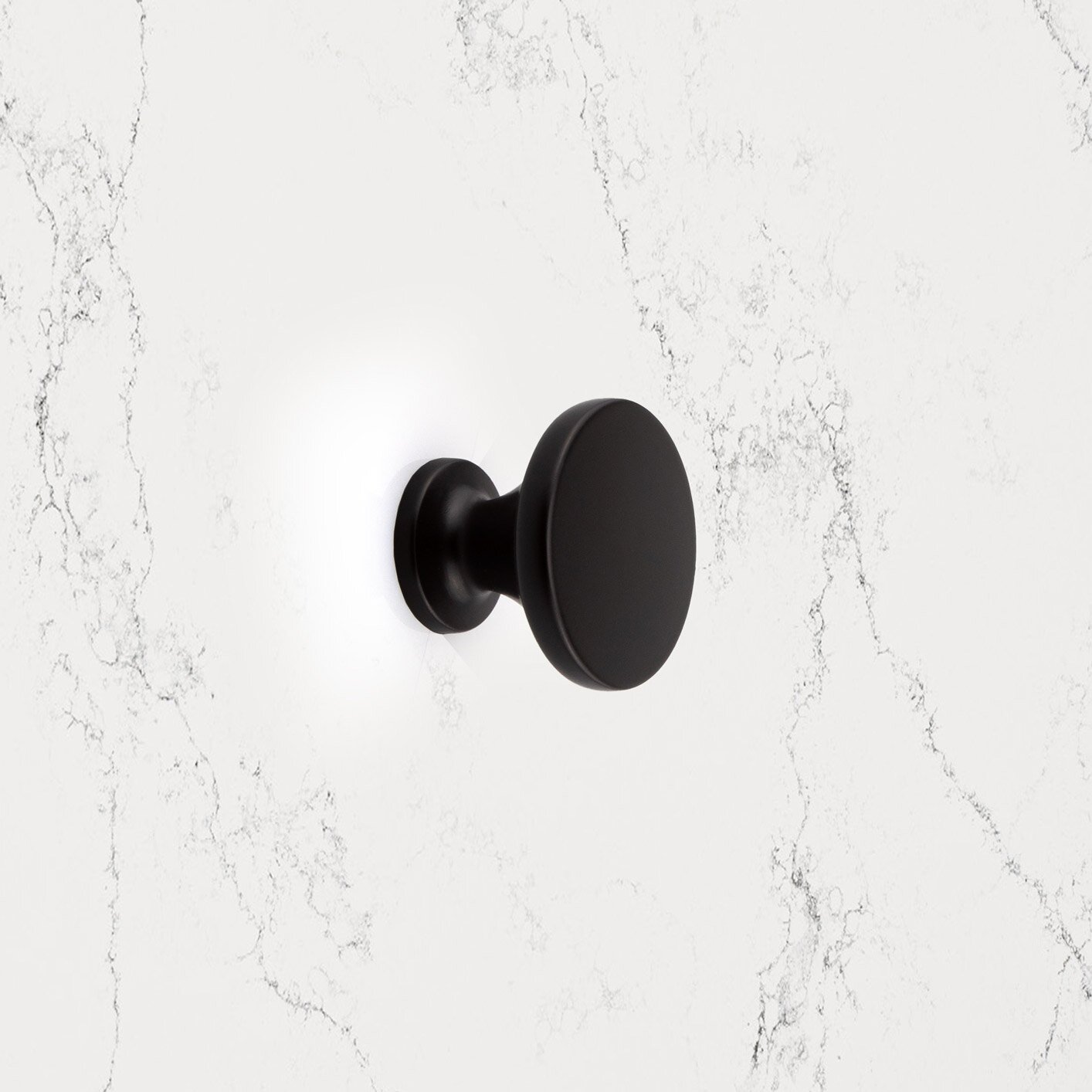 Mesa Contemporary Knob, 37mm, Matte Black