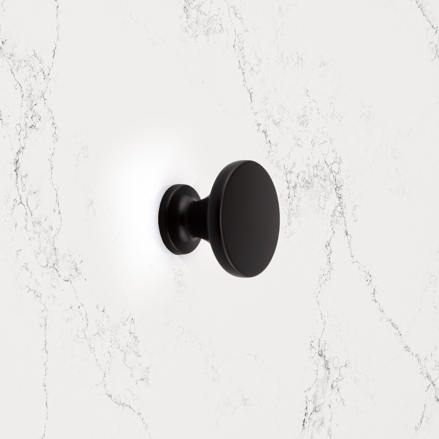 Mesa Contemporary Knob, 37mm, Matte Black