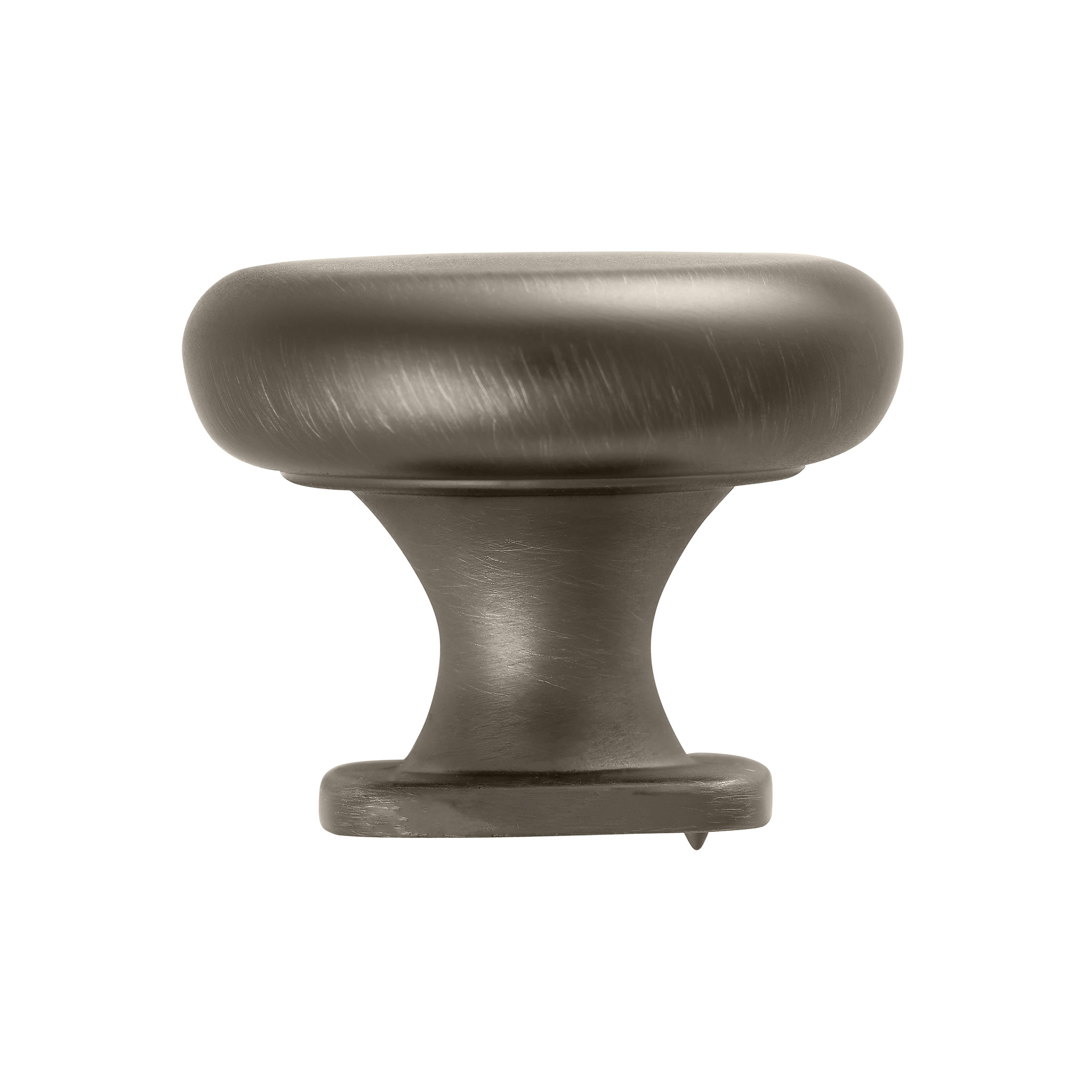 Claremont Transitional Knob, 34mm, Antique Pewter