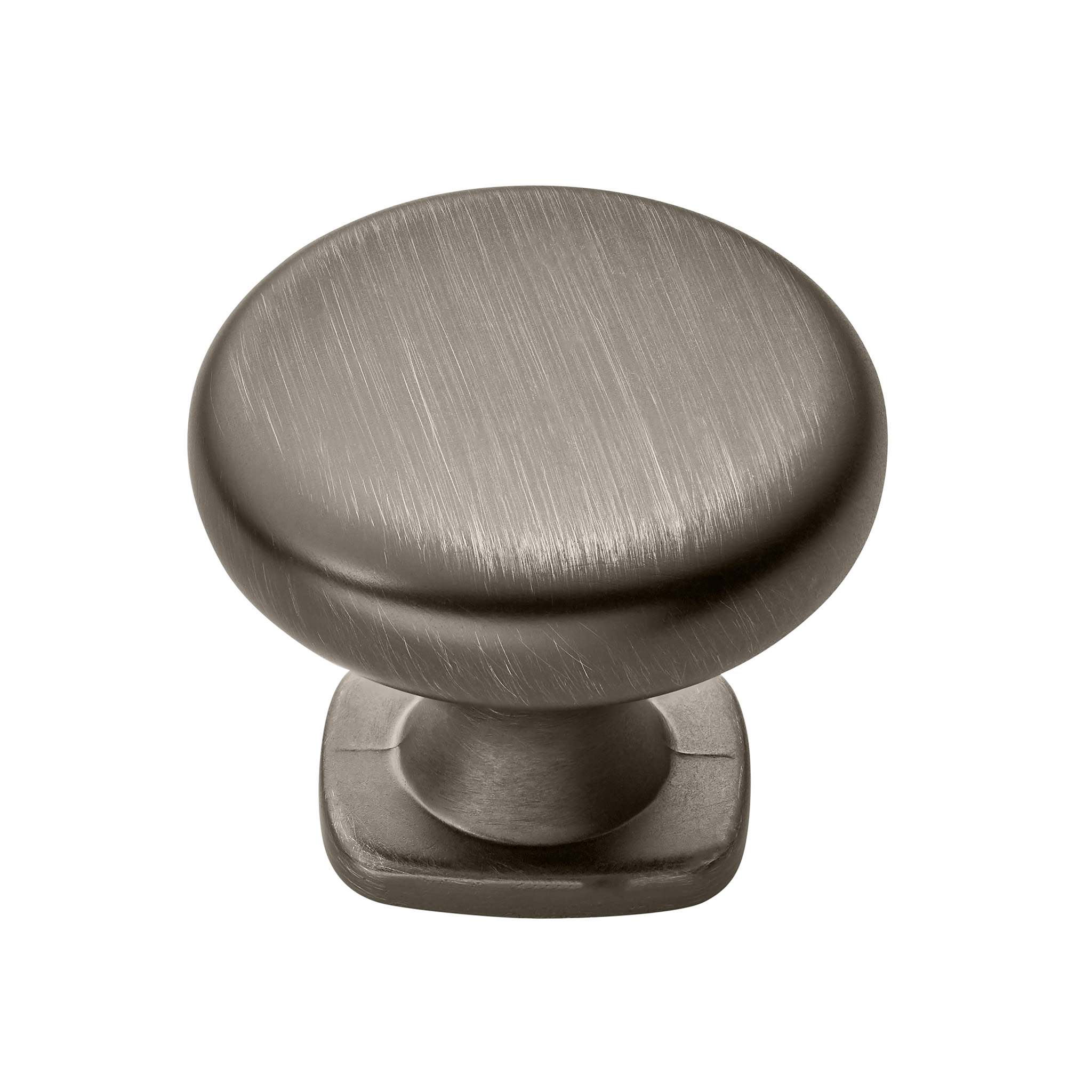 Claremont Transitional Knob, 34mm, Antique Pewter