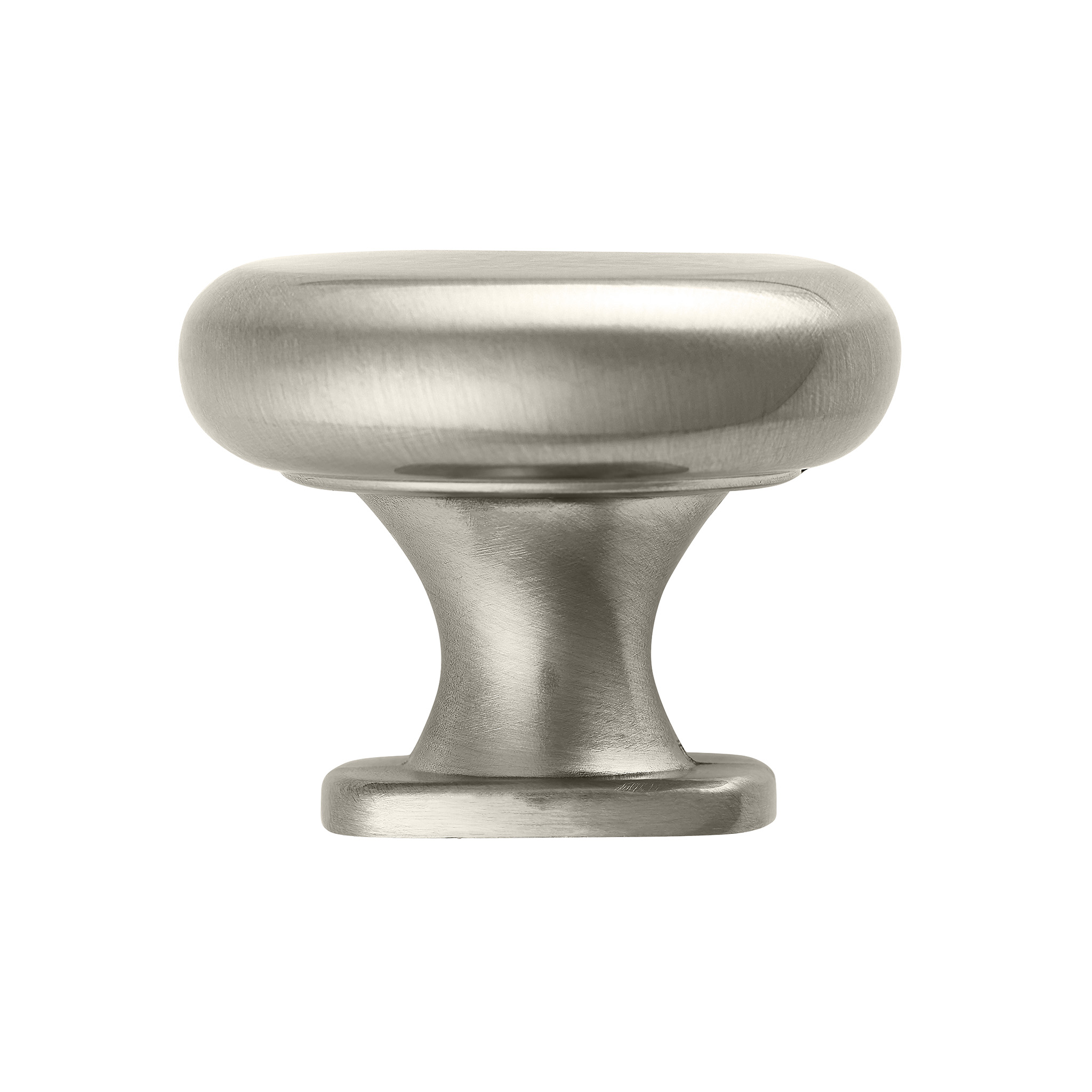 Claremont Transitional Knob, 34mm, Brushed Nickel