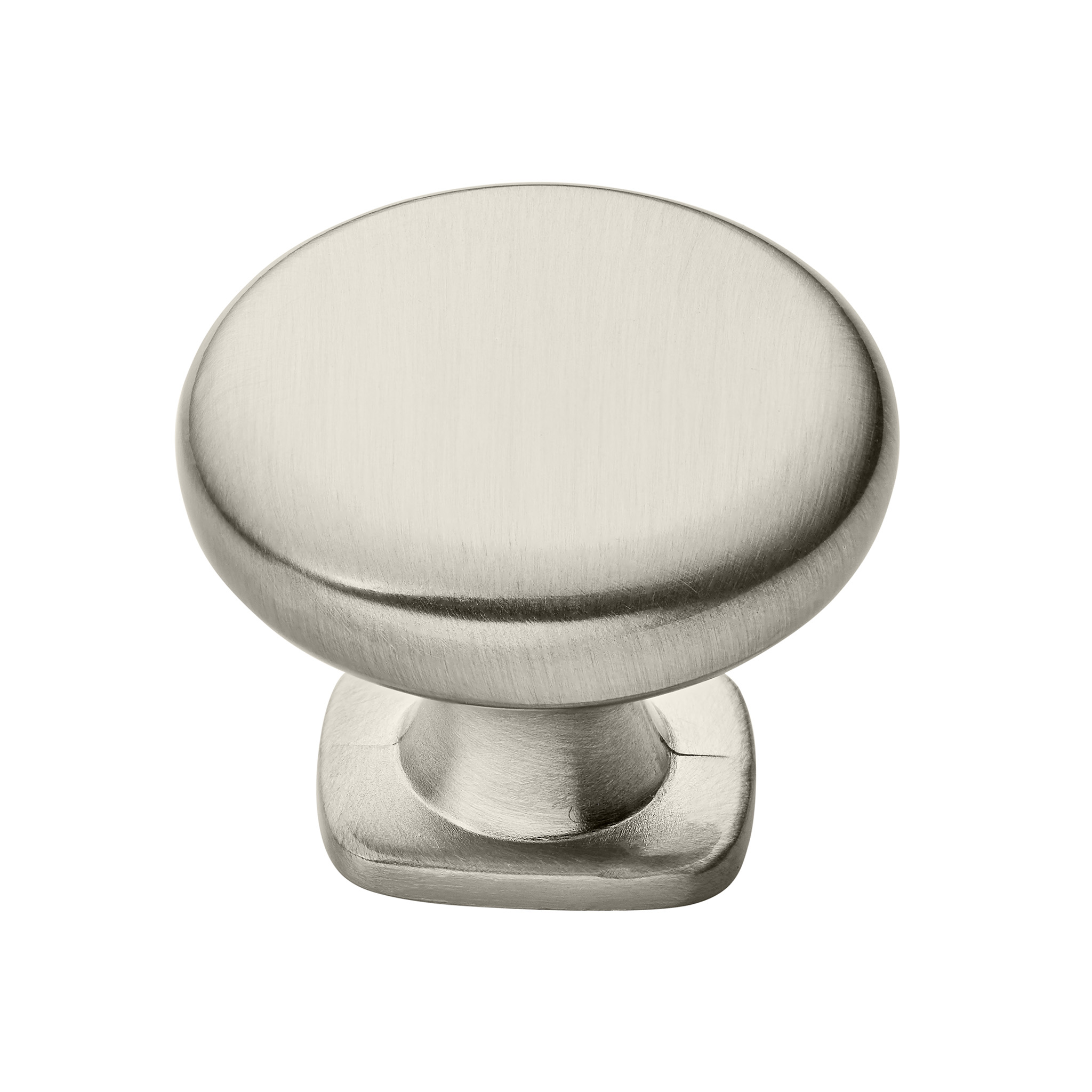 Claremont Transitional Knob, 34mm, Brushed Nickel