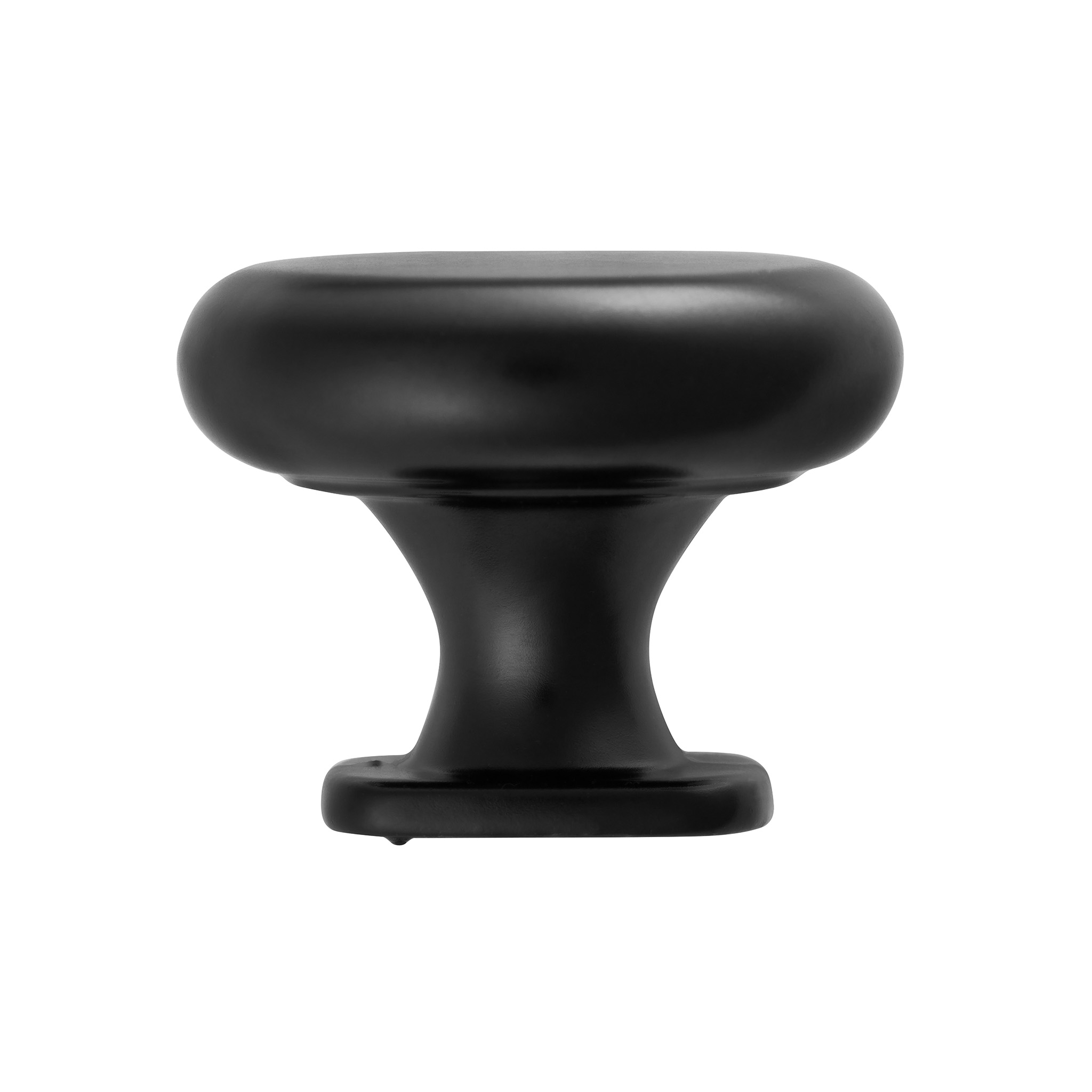 Claremont Transitional Knob, 34mm, Matte Black