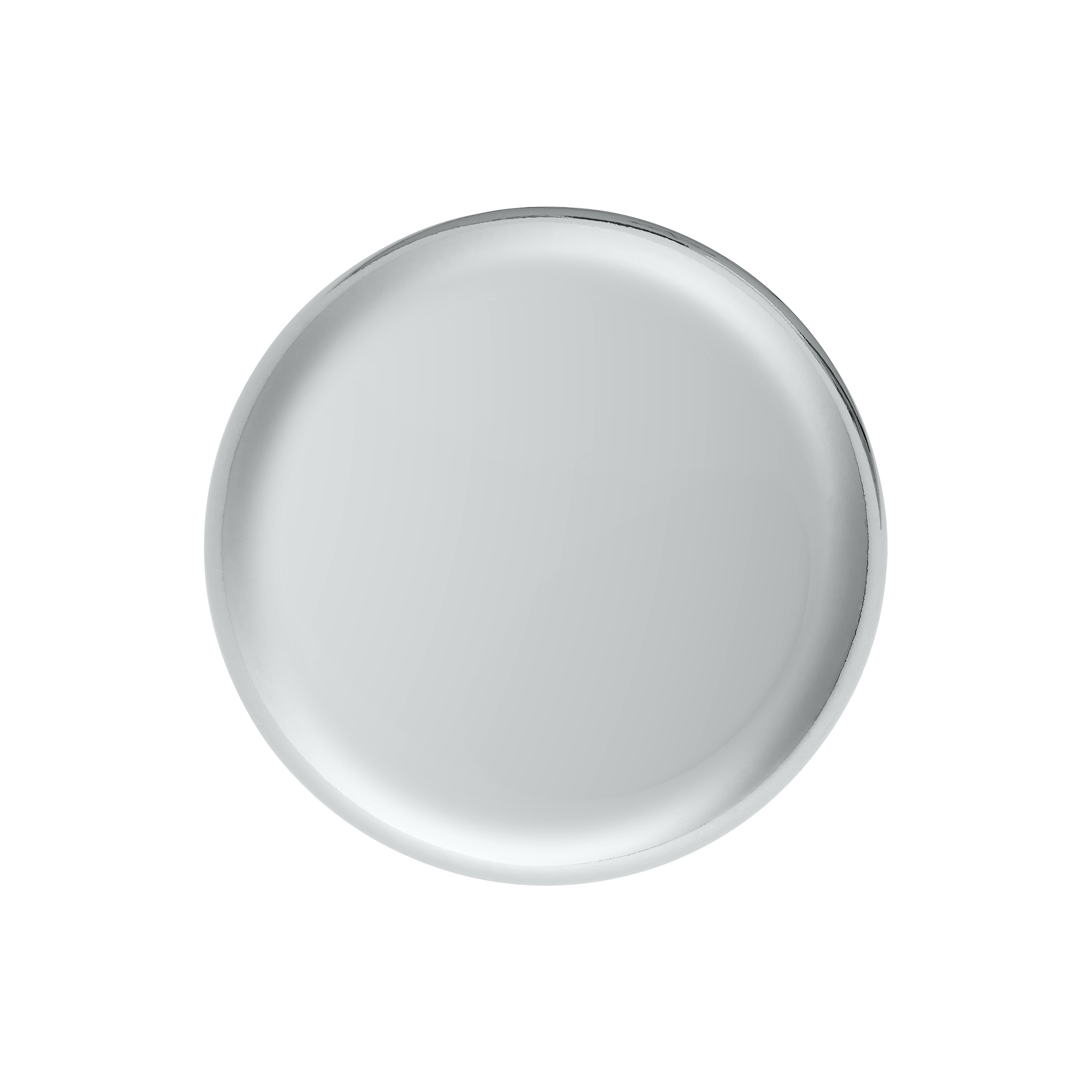 Claremont Transitional Knob, 34mm, Polished Chrome