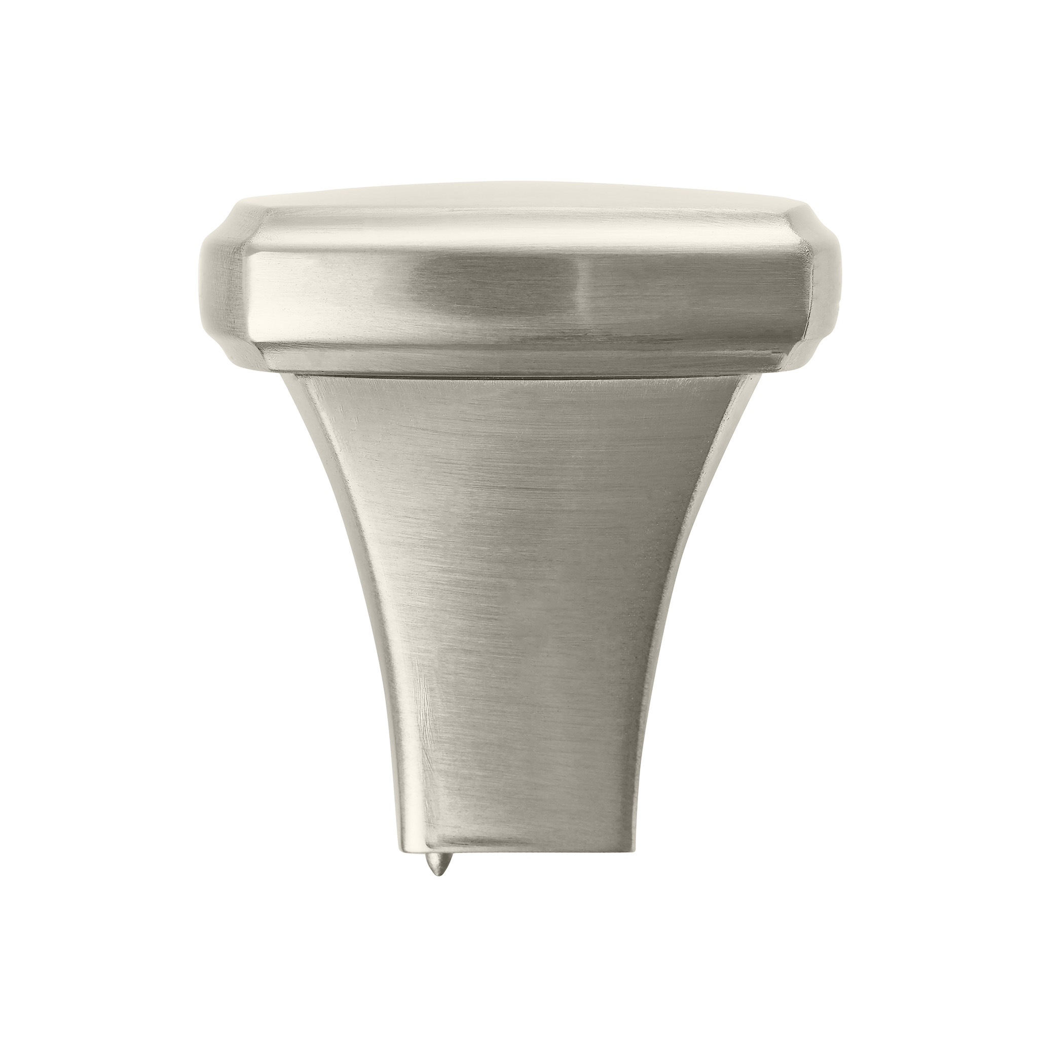 Verden Transitional Knob, Brushed Nickel