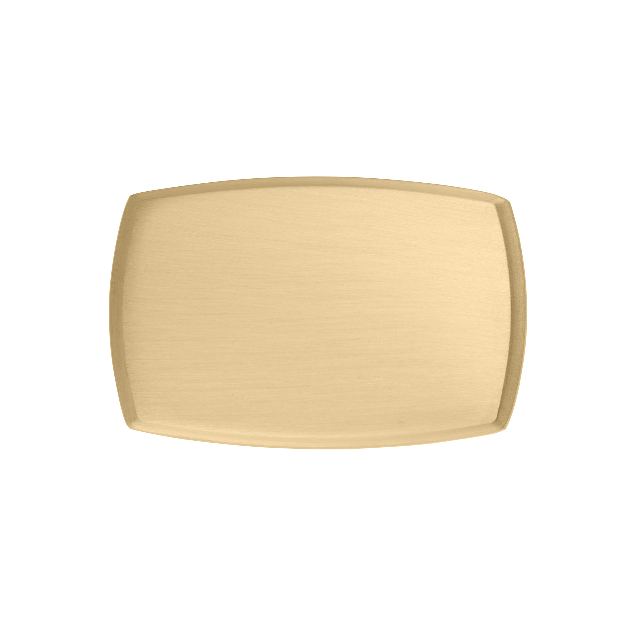 Grange Transitional Knob, Brushed Brass