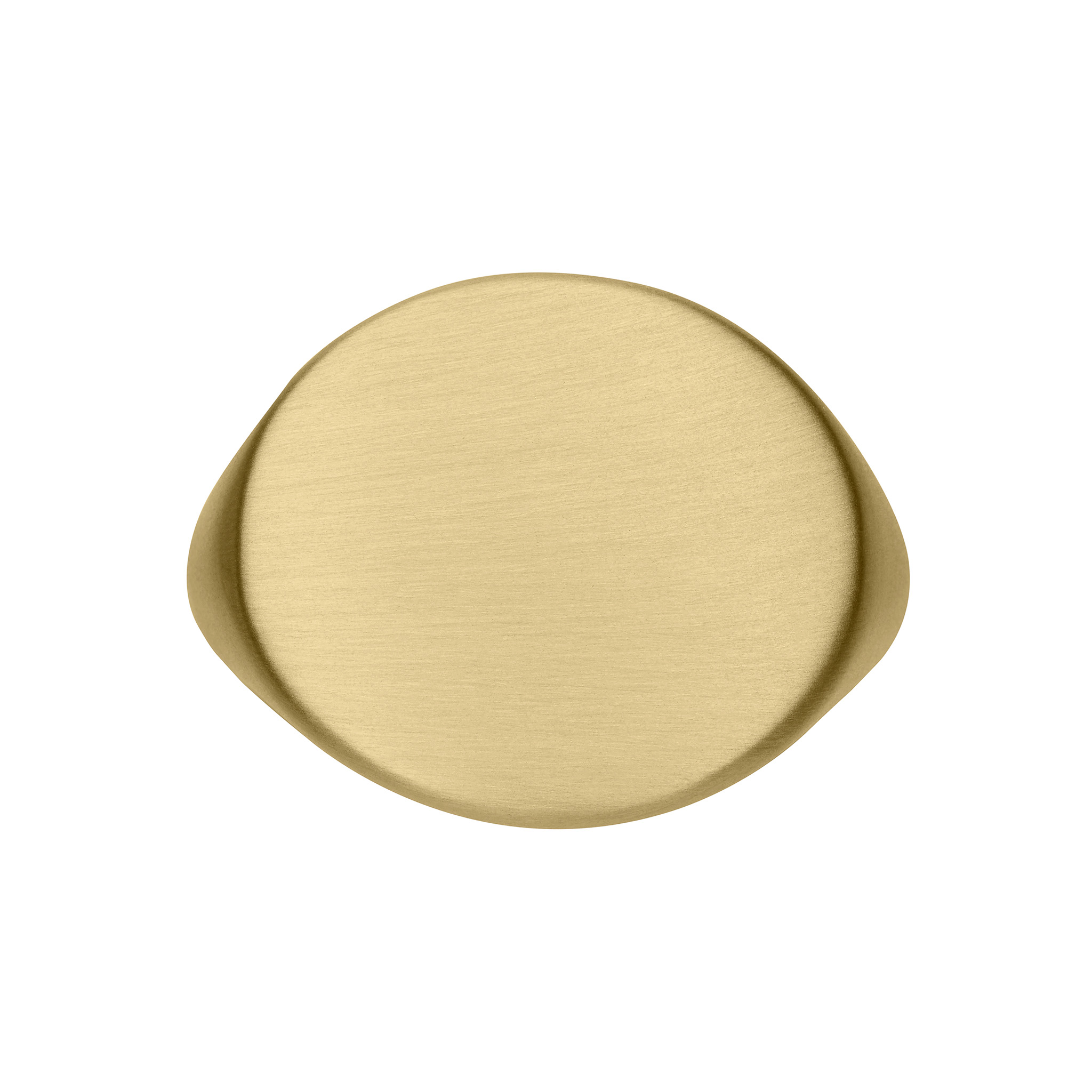 Iona Contemporary Knob, 29mm, Brushed Brass