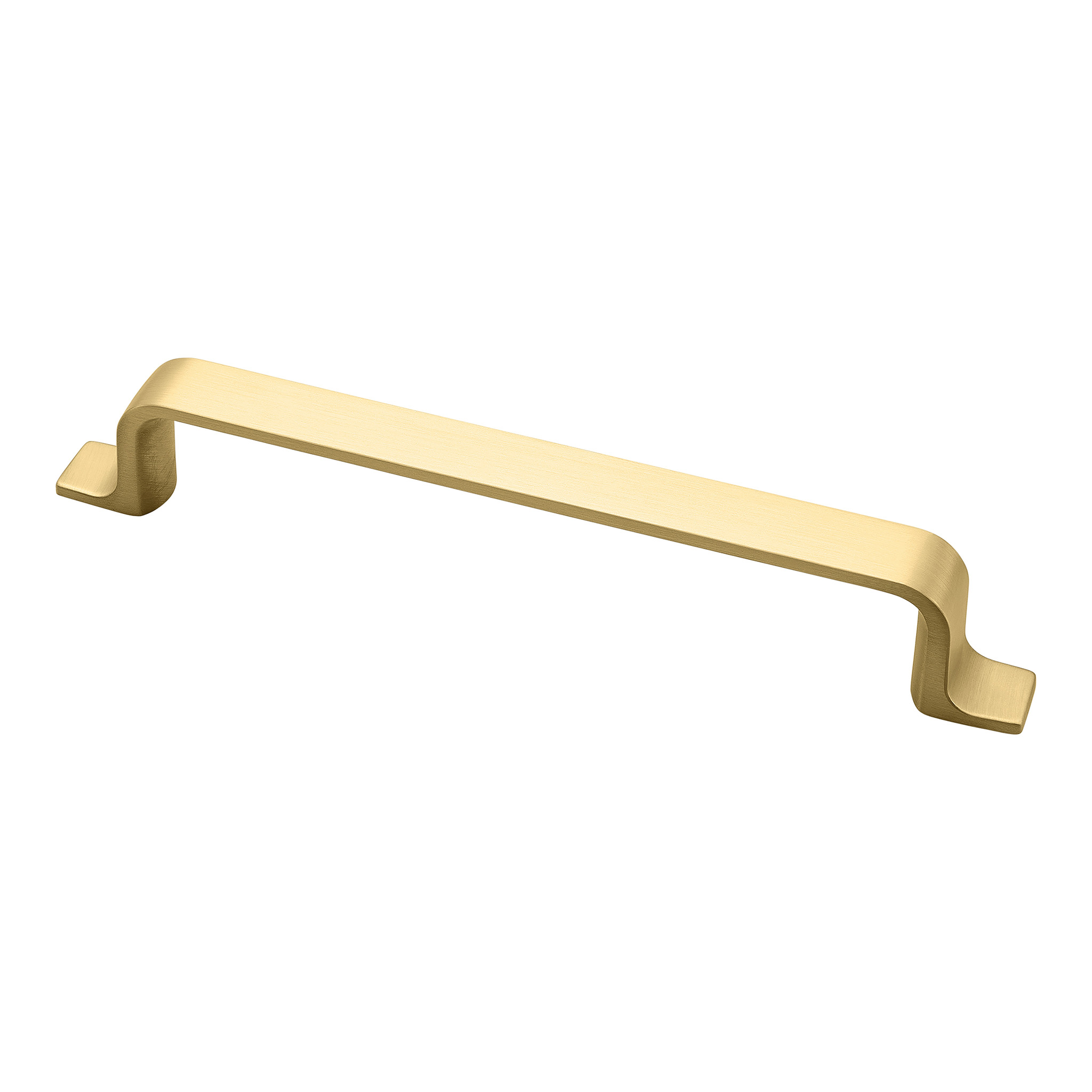 Henlow Contemporary Pull, 160mm, Brushed Brass