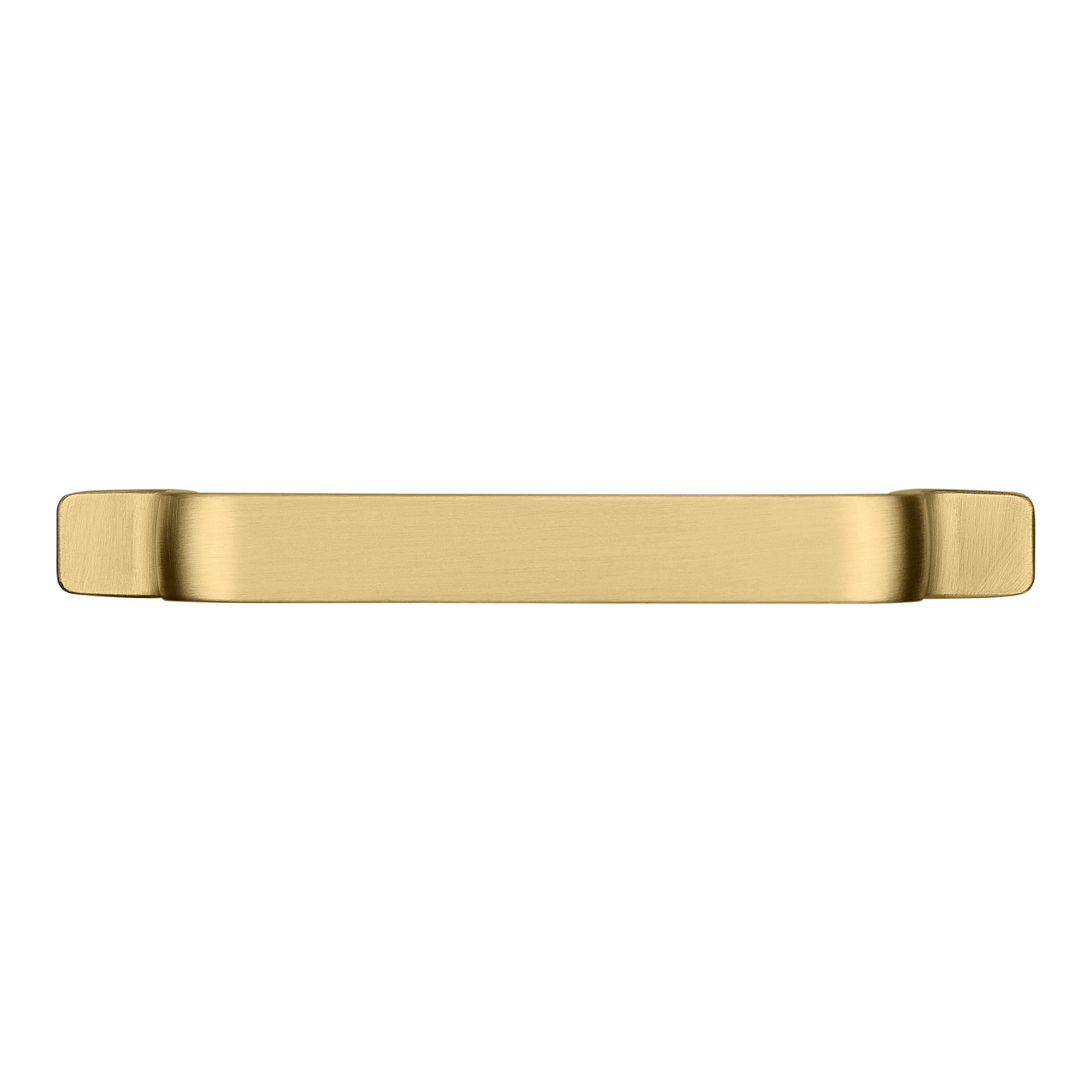 Henlow Contemporary Pull, 96mm, Brushed Brass