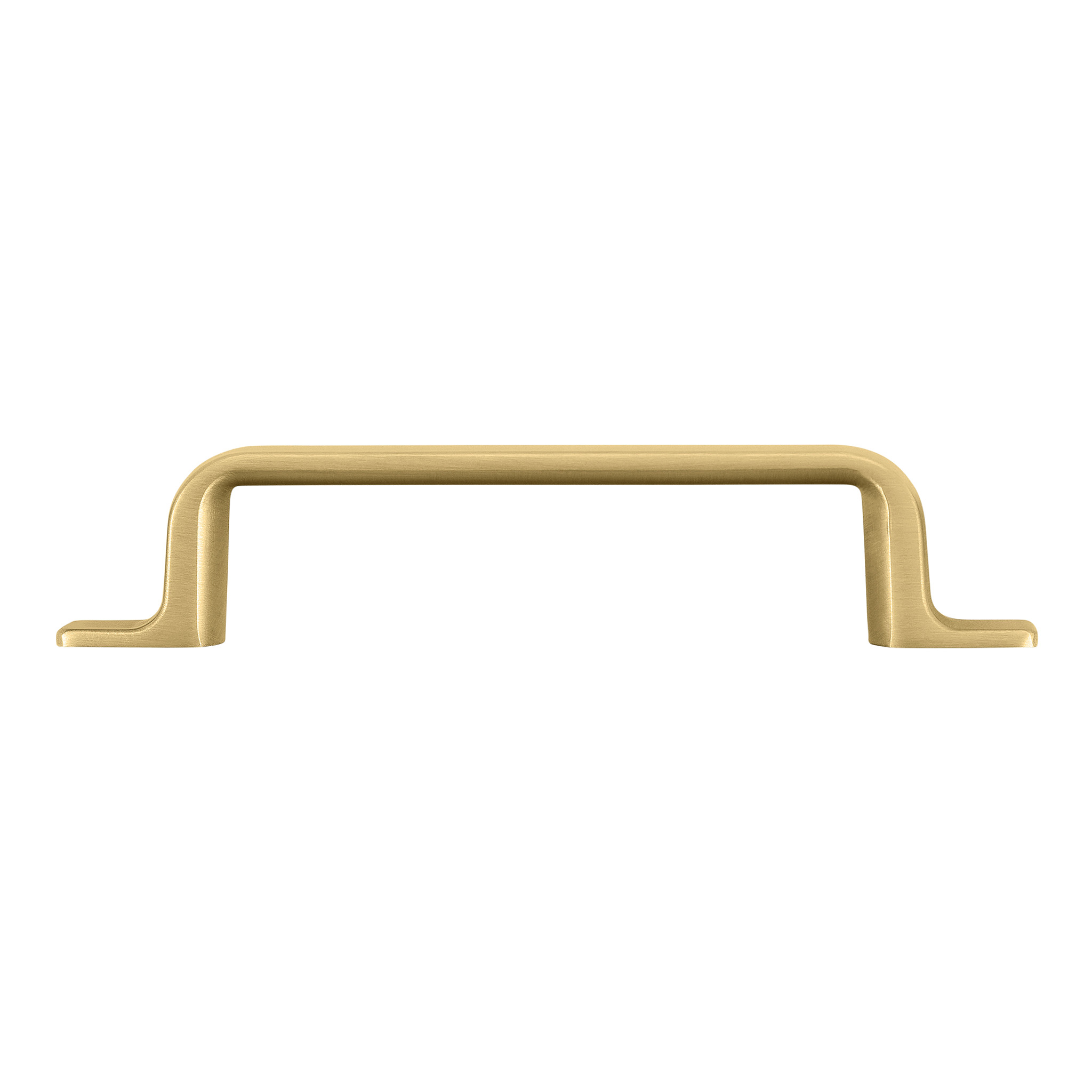 Henlow Contemporary Pull, 96mm, Brushed Brass