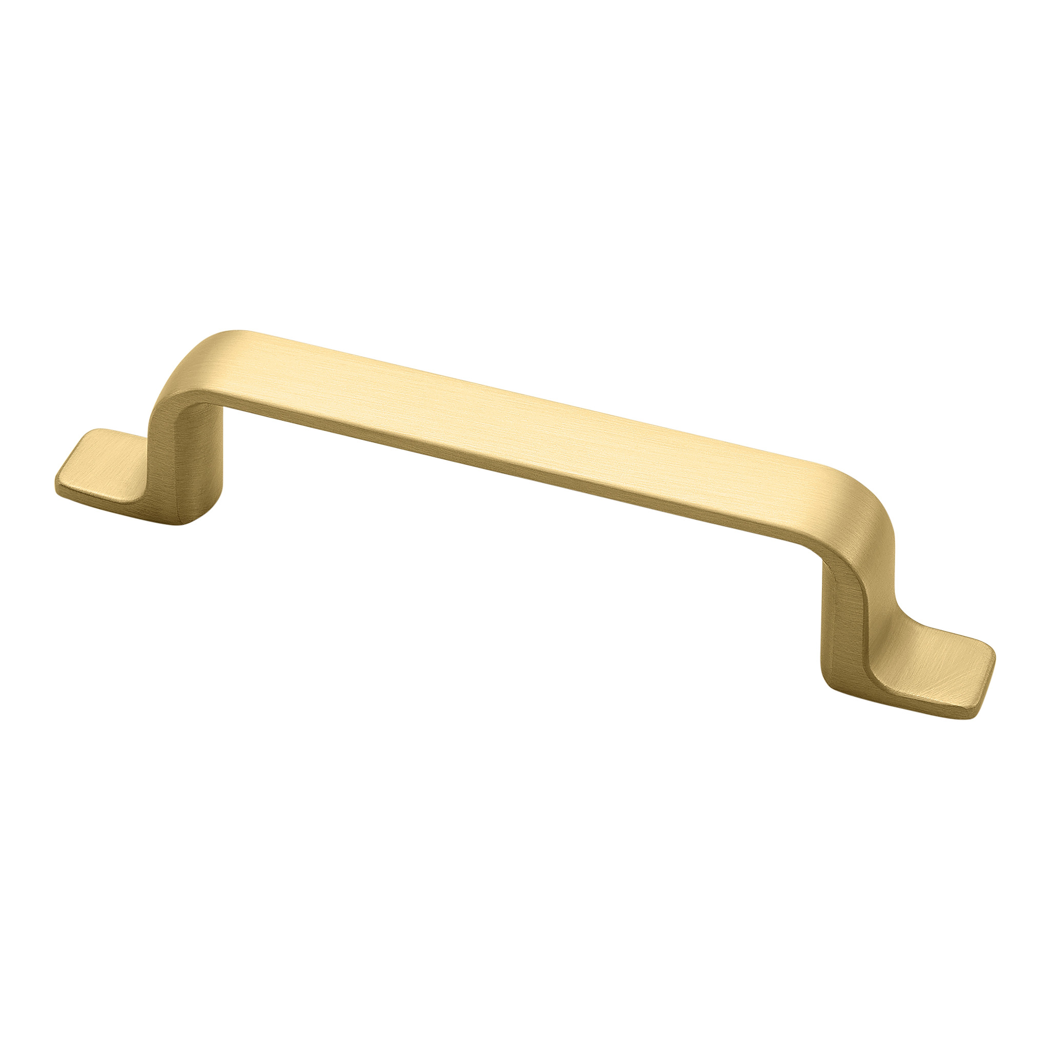 Henlow Contemporary Pull, 96mm, Brushed Brass