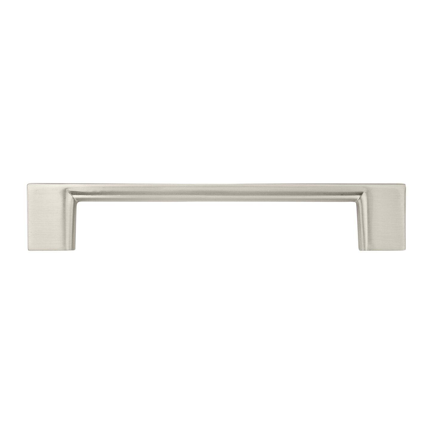 Denman Contemporary Pull, 128mm, Brushed Nickel