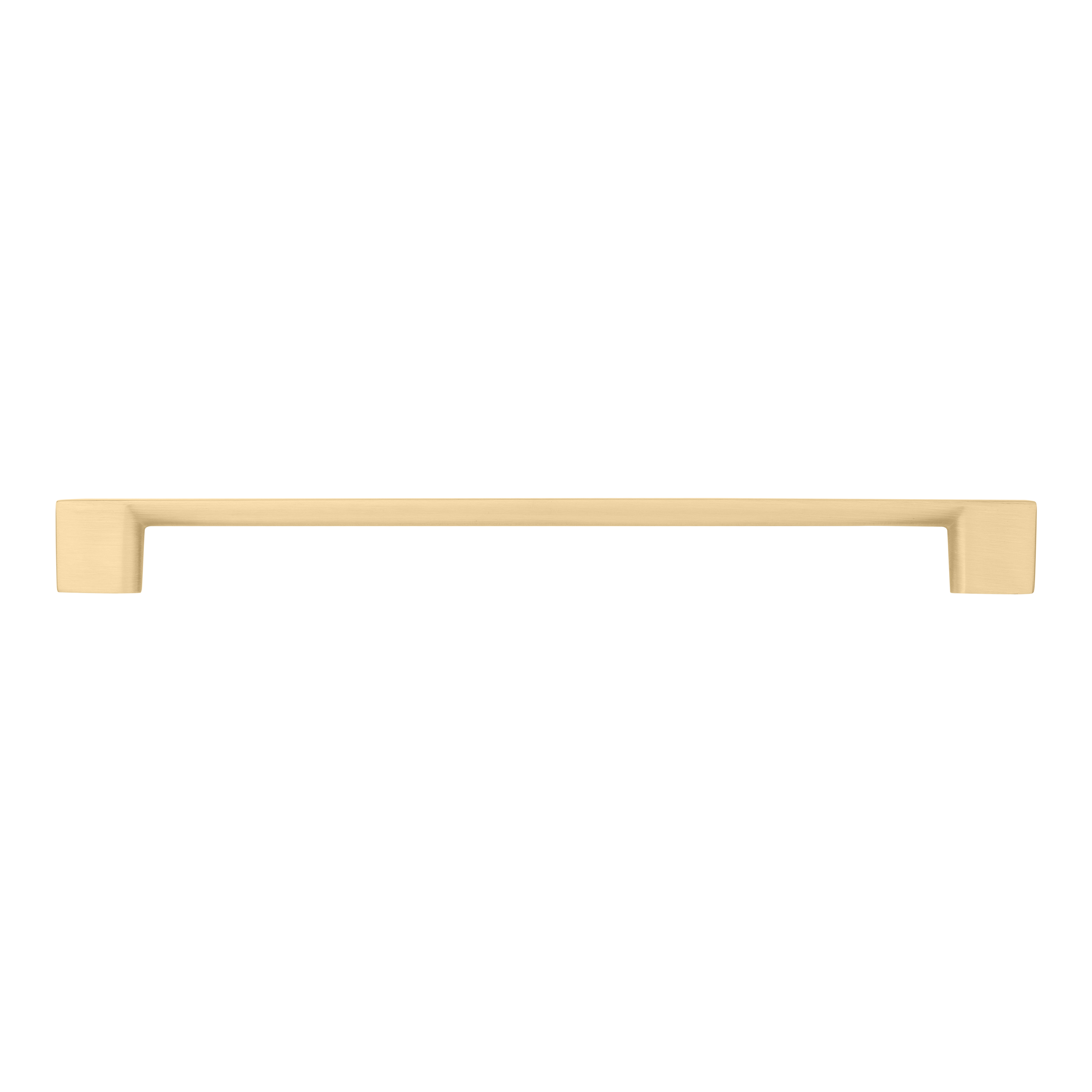 Denman Contemporary Pull, 256mm, Brushed Brass