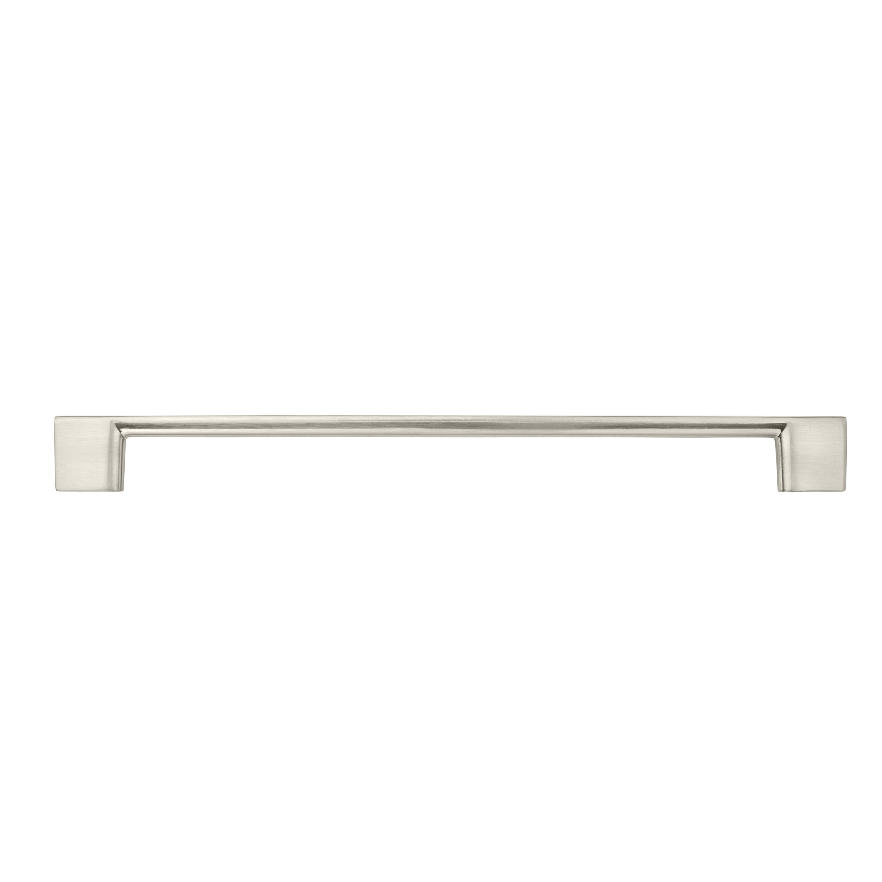 Denman Contemporary Pull, 256mm, Brushed Nickel