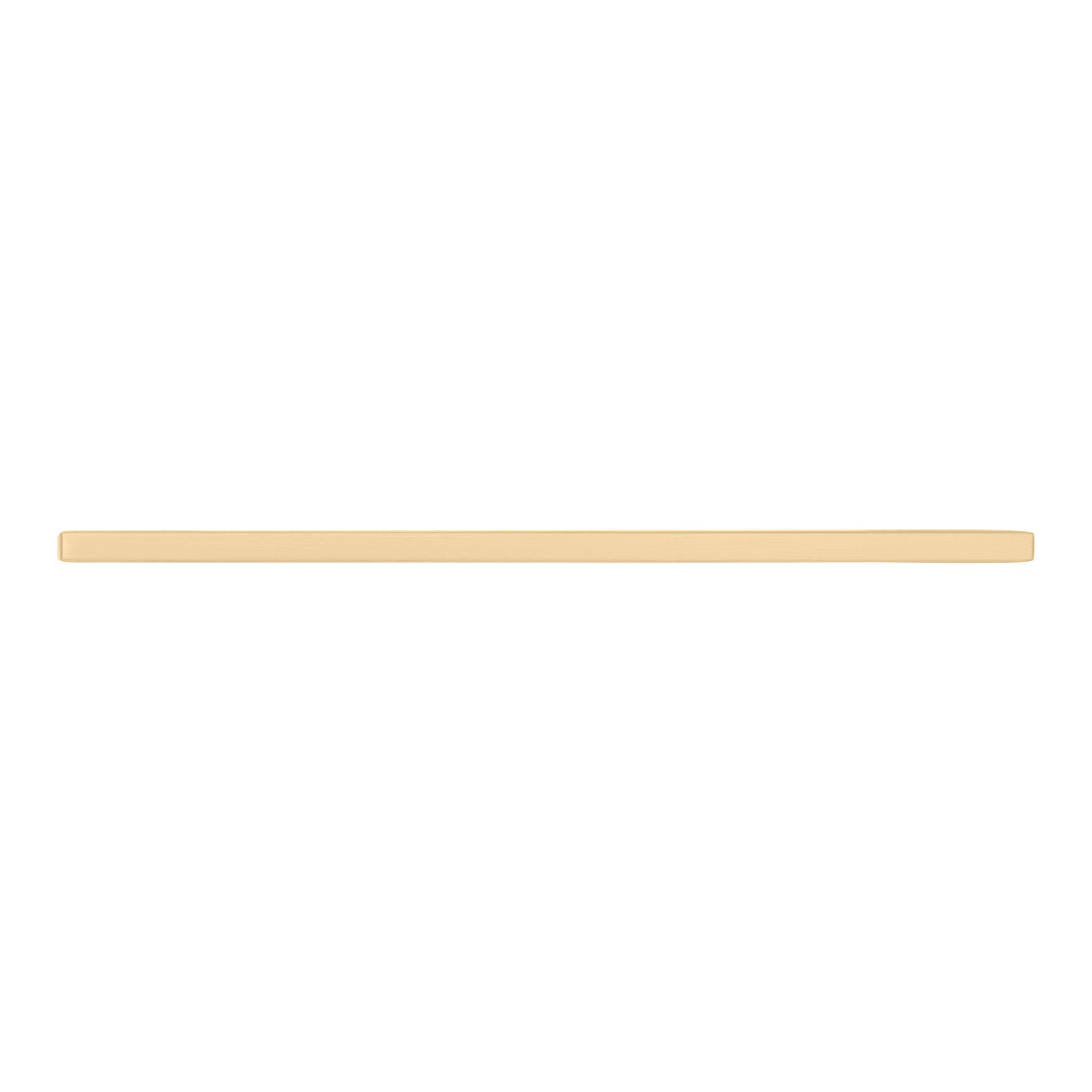 Denman Contemporary Pull, 256mm, Brushed Brass