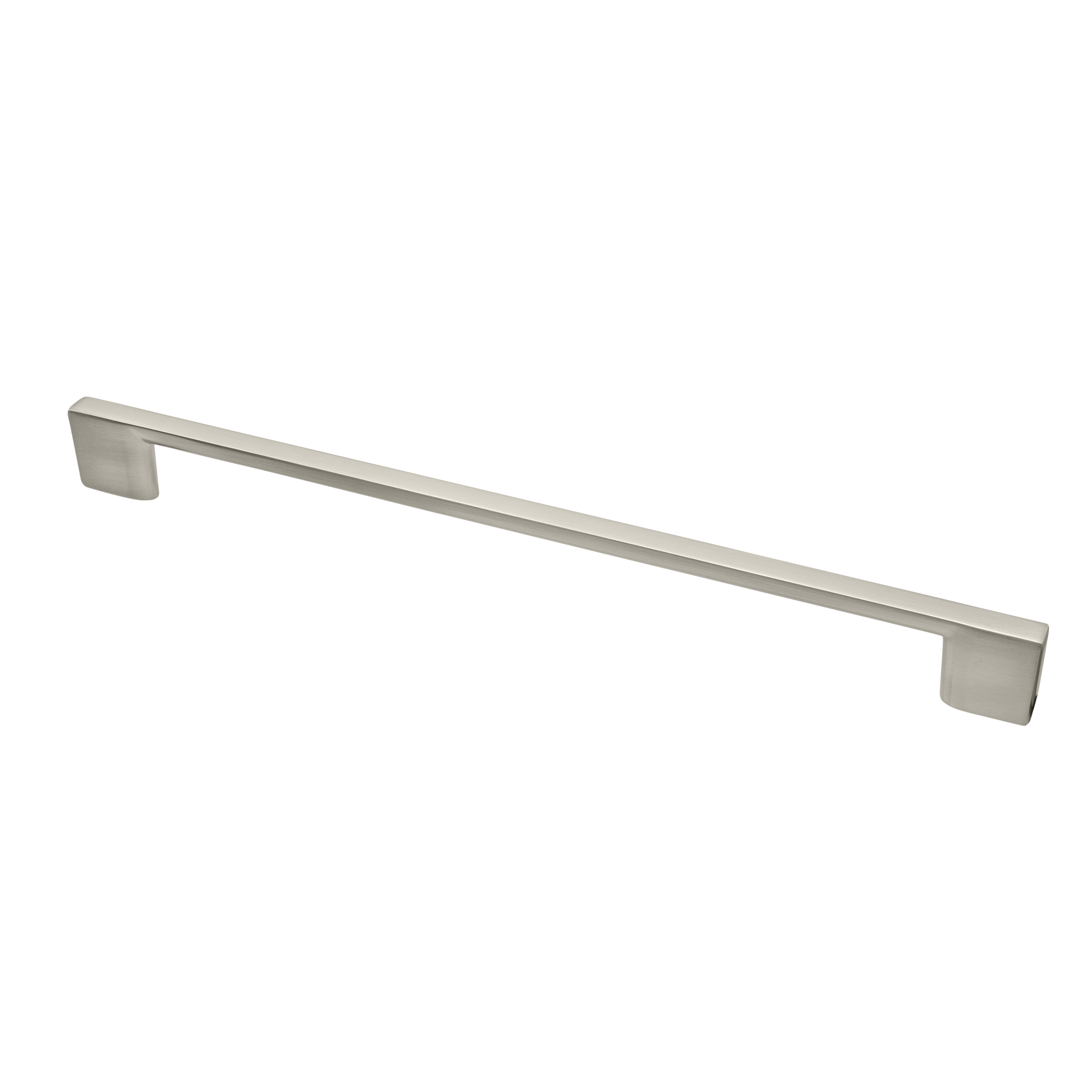 Denman Contemporary Pull, 256mm, Brushed Nickel