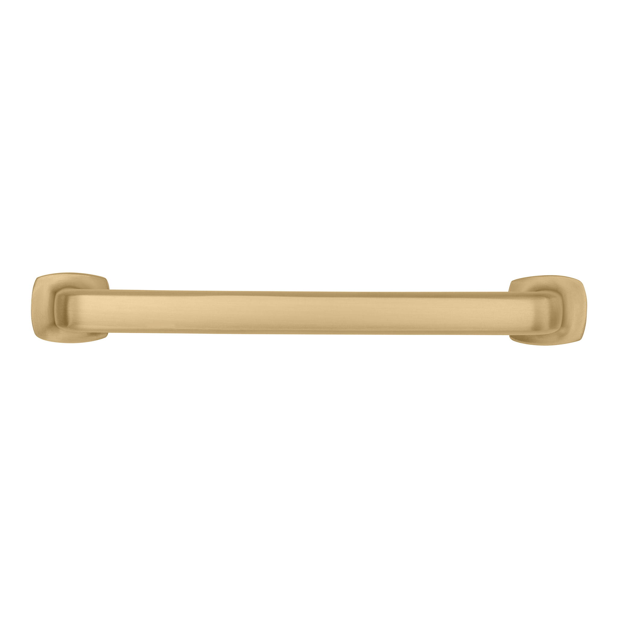 Ashdale Transitional Pull, 128mm, Matte Brushed Brass