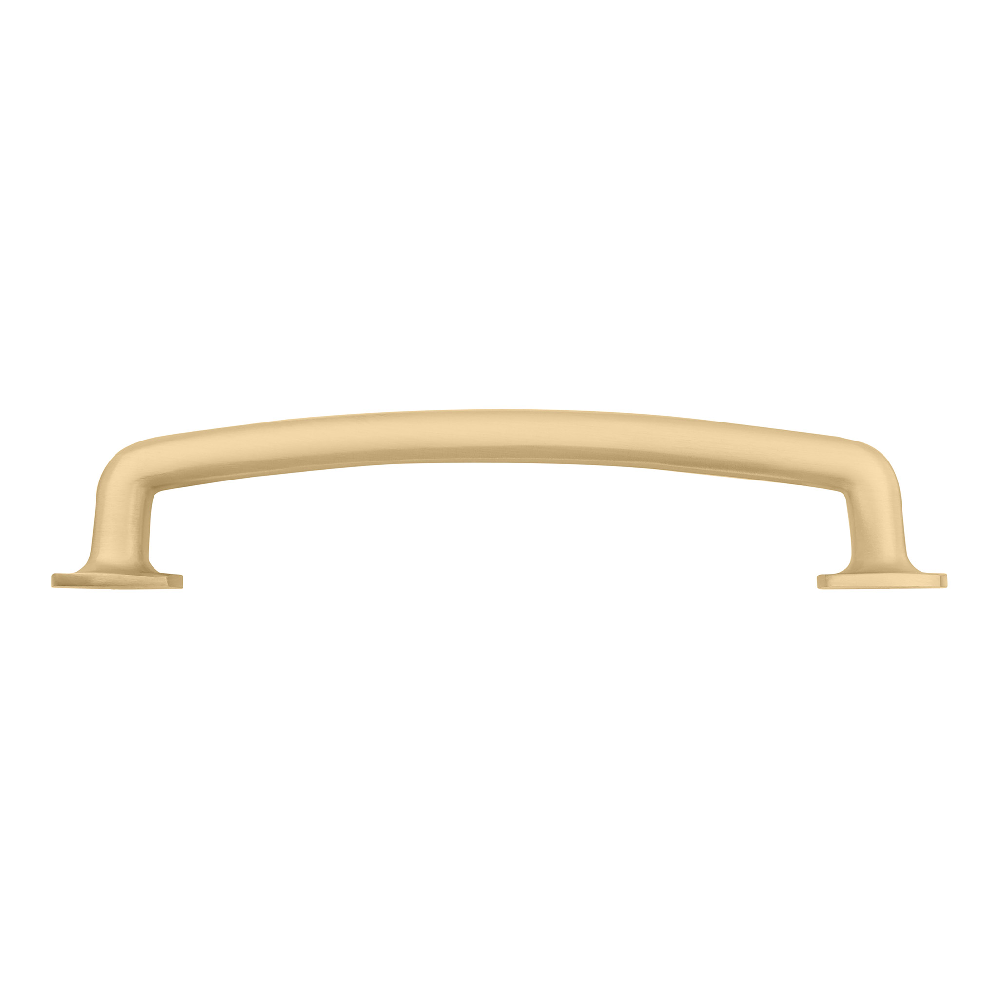 Ashdale Transitional Pull, 128mm, Matte Brushed Brass