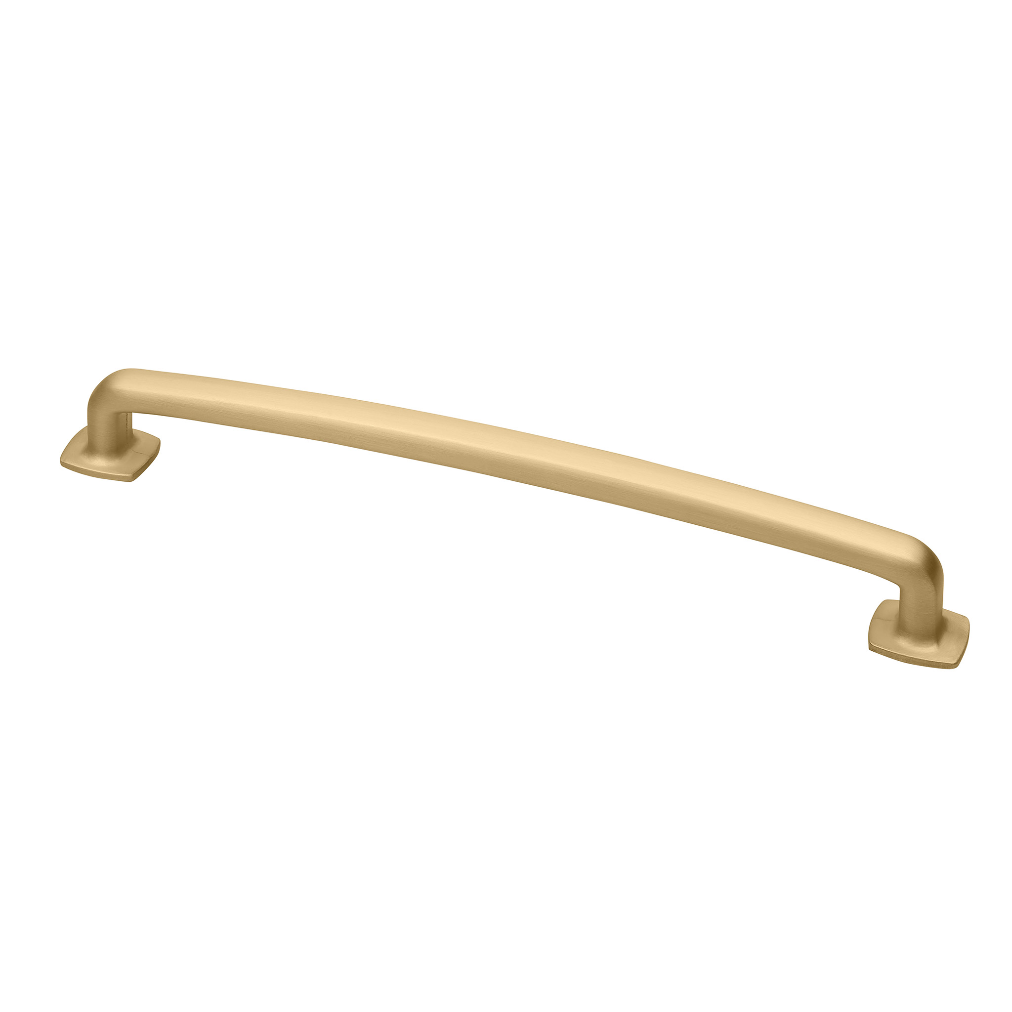 Ashdale Transitional Pull, 192mm, Matte Brushed Brass