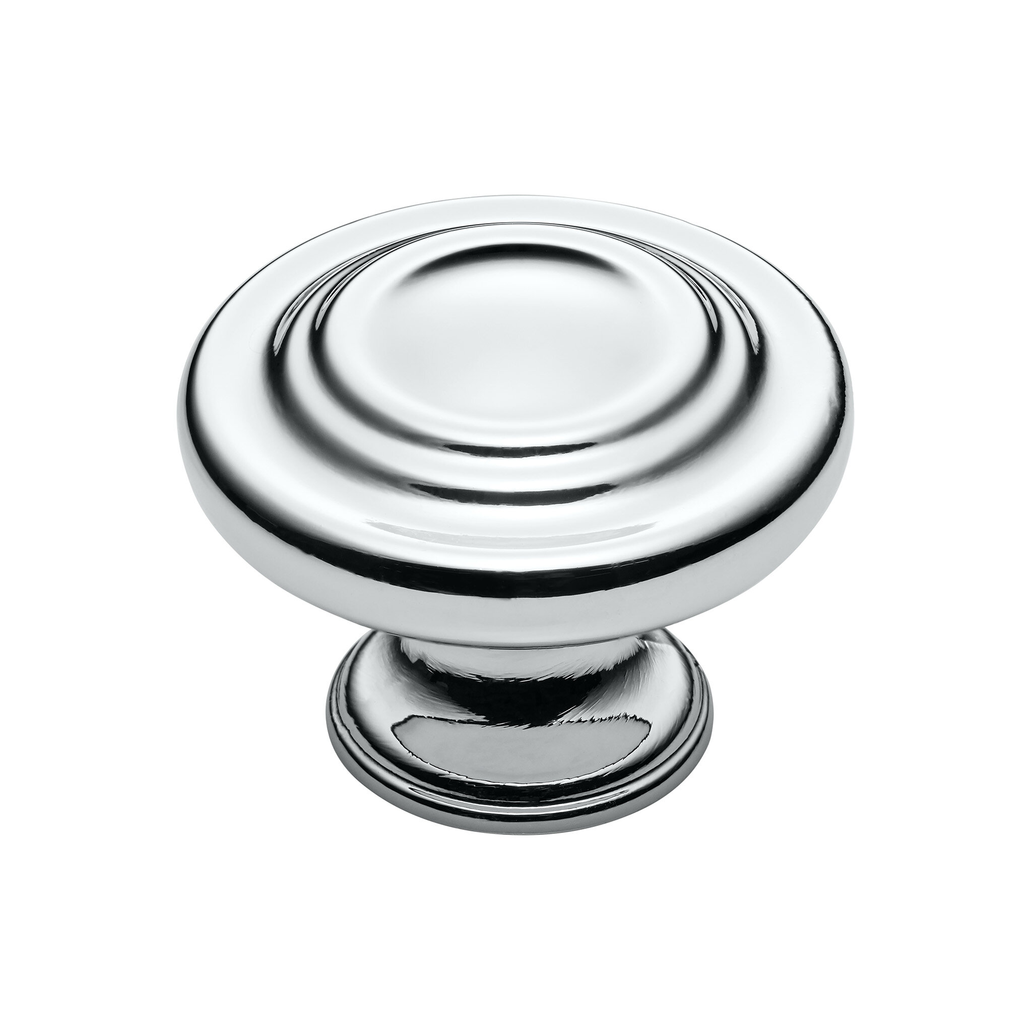 Rook Classic Knob, 31mm, Polished Chrome