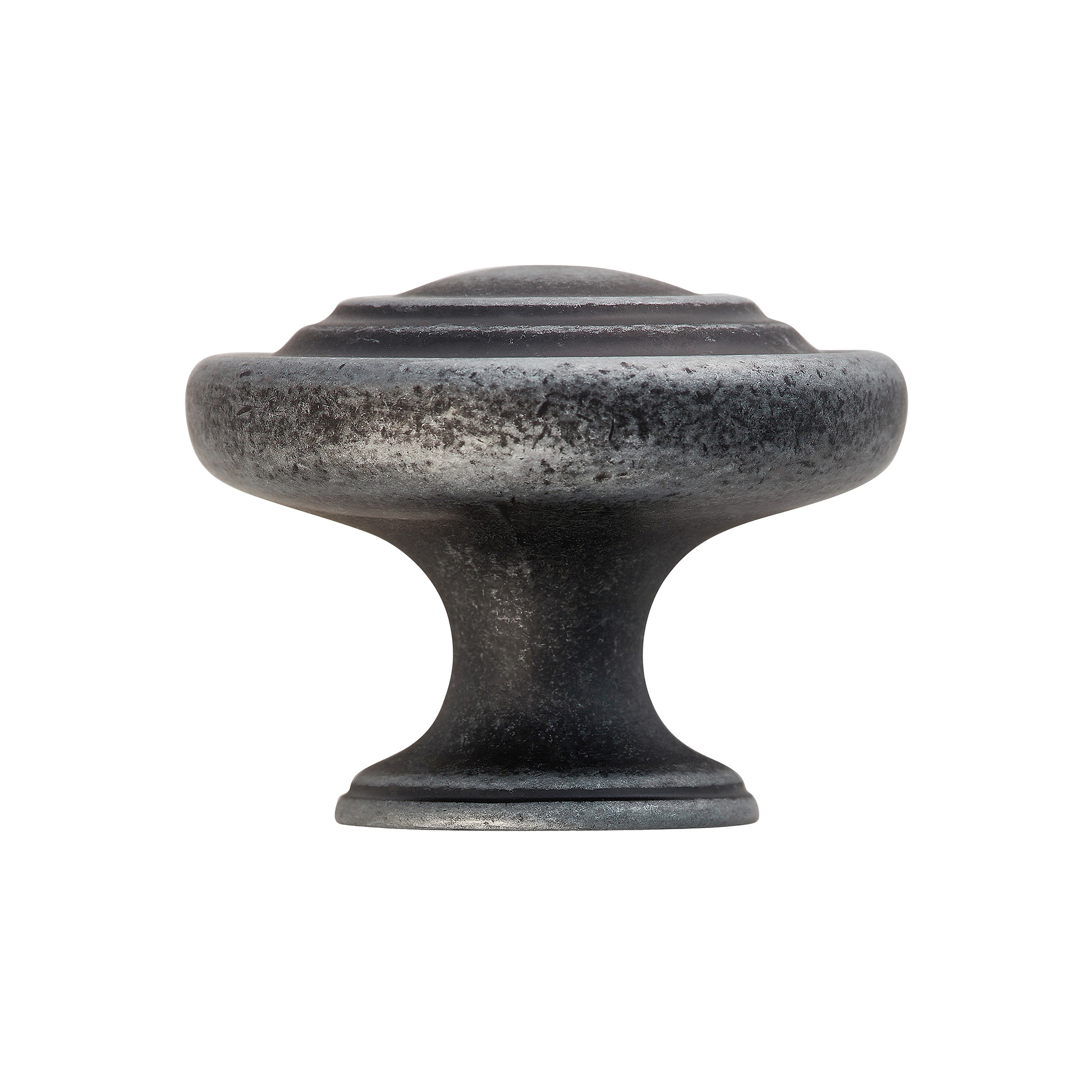 Rook Classic Knob, 31mm, Weathered Steel