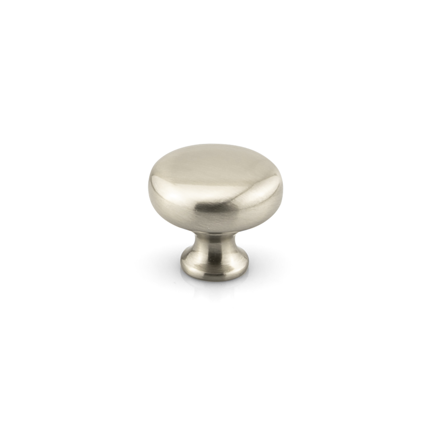 Minto Classic Knob, 31mm, Brushed Satin Nickel