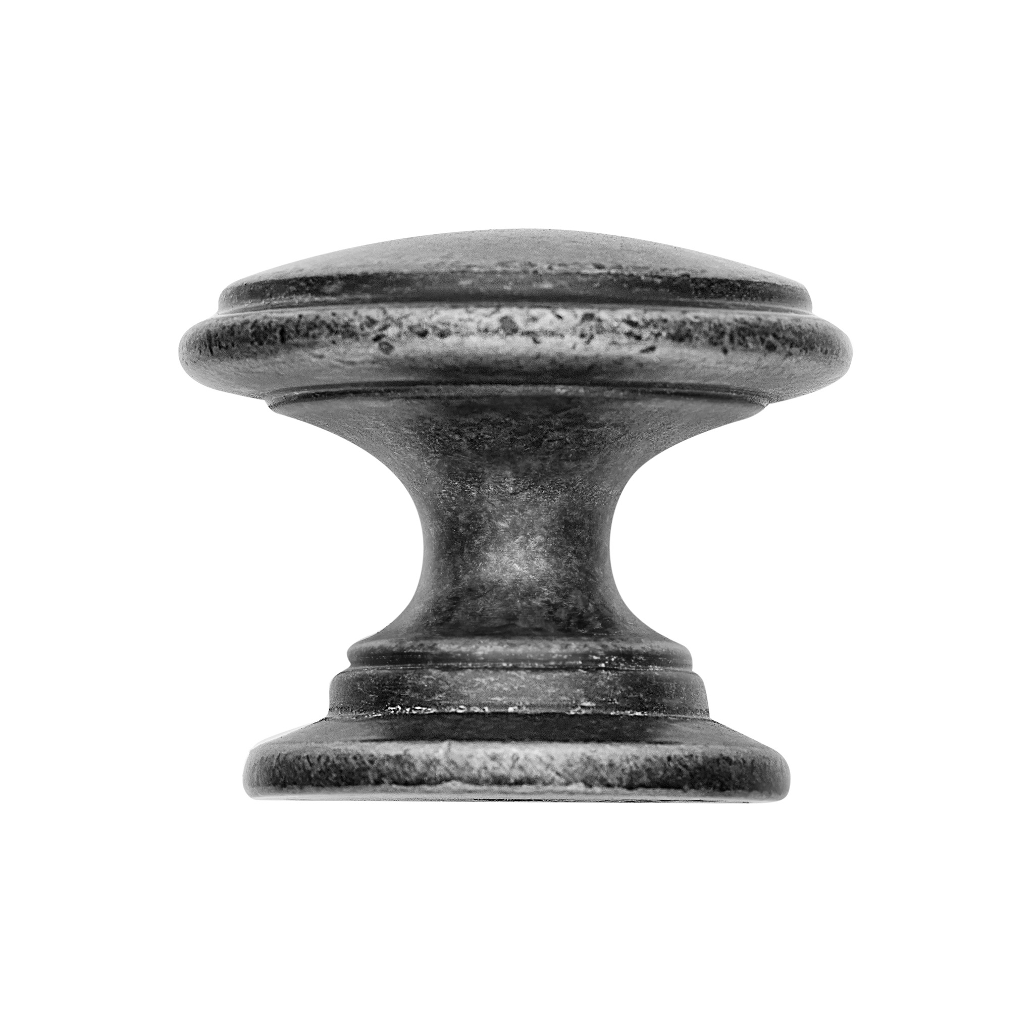 Linwood Classic Knob, 31mm, Weathered Steel