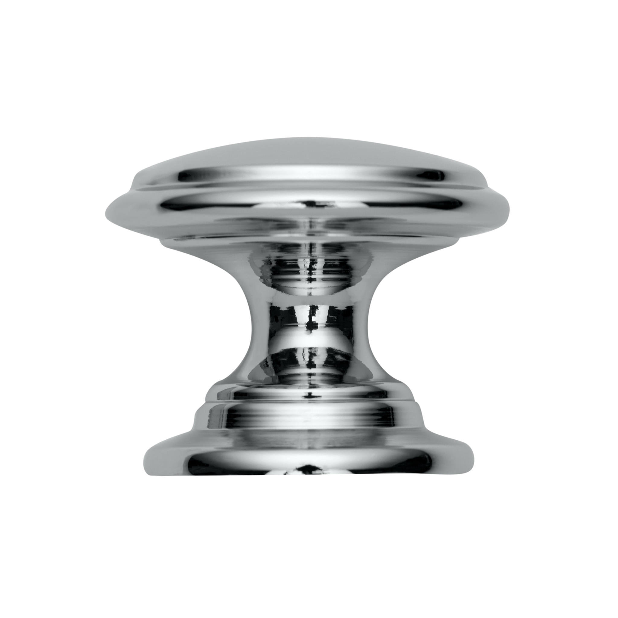 Linwood Classic Knob, 31mm, Polished Chrome